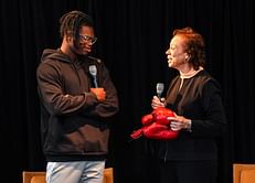 Heisman trophy winner Travis Hunter's mother shares her reaction to younger son Trayvis Hunter's lighthearted moment with elder brother at OT7