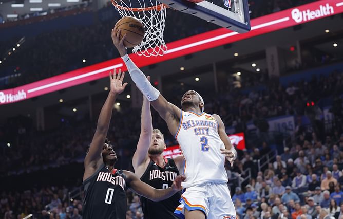 Shai Gilgeous-Alexander Stats Tonight: How did Thunder superstar fare against Houston Rockets? (Mar. 3)