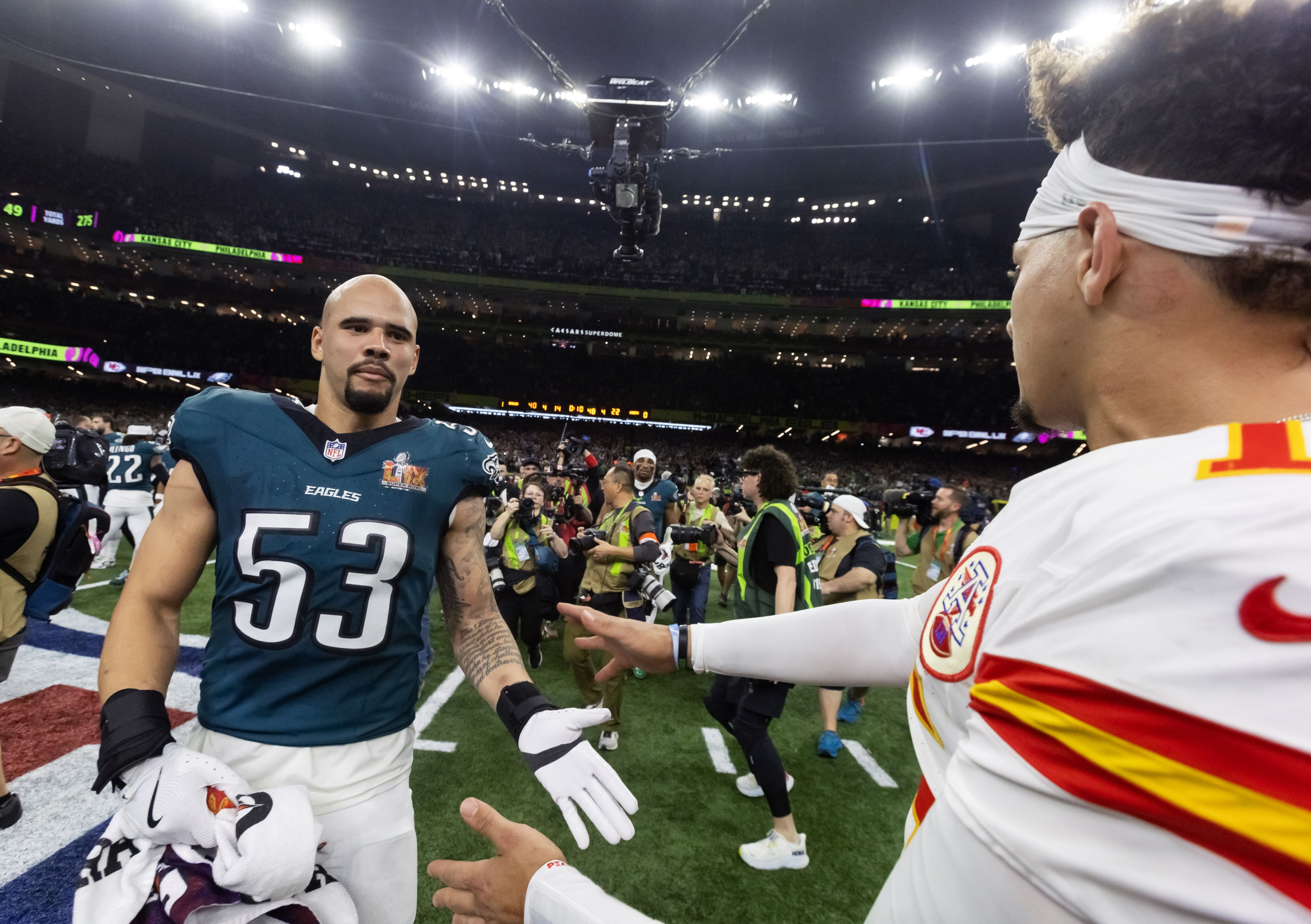 NFL: Super Bowl LIX-Kansas City Chiefs at Philadelphia Eagles - Source: Imagn