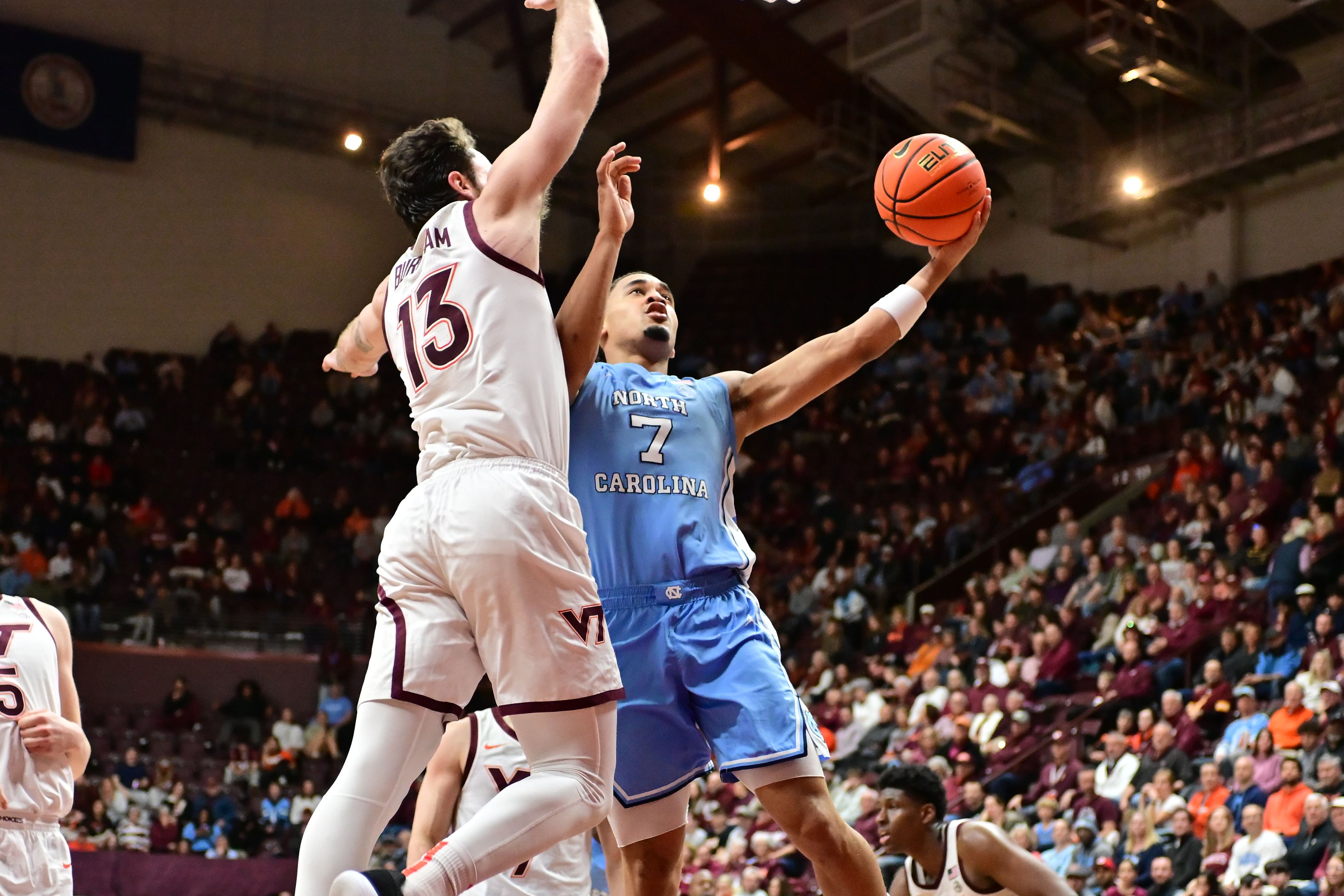 Seth Trimble in the win over Virginia Tech. (Credits: IMAGN)