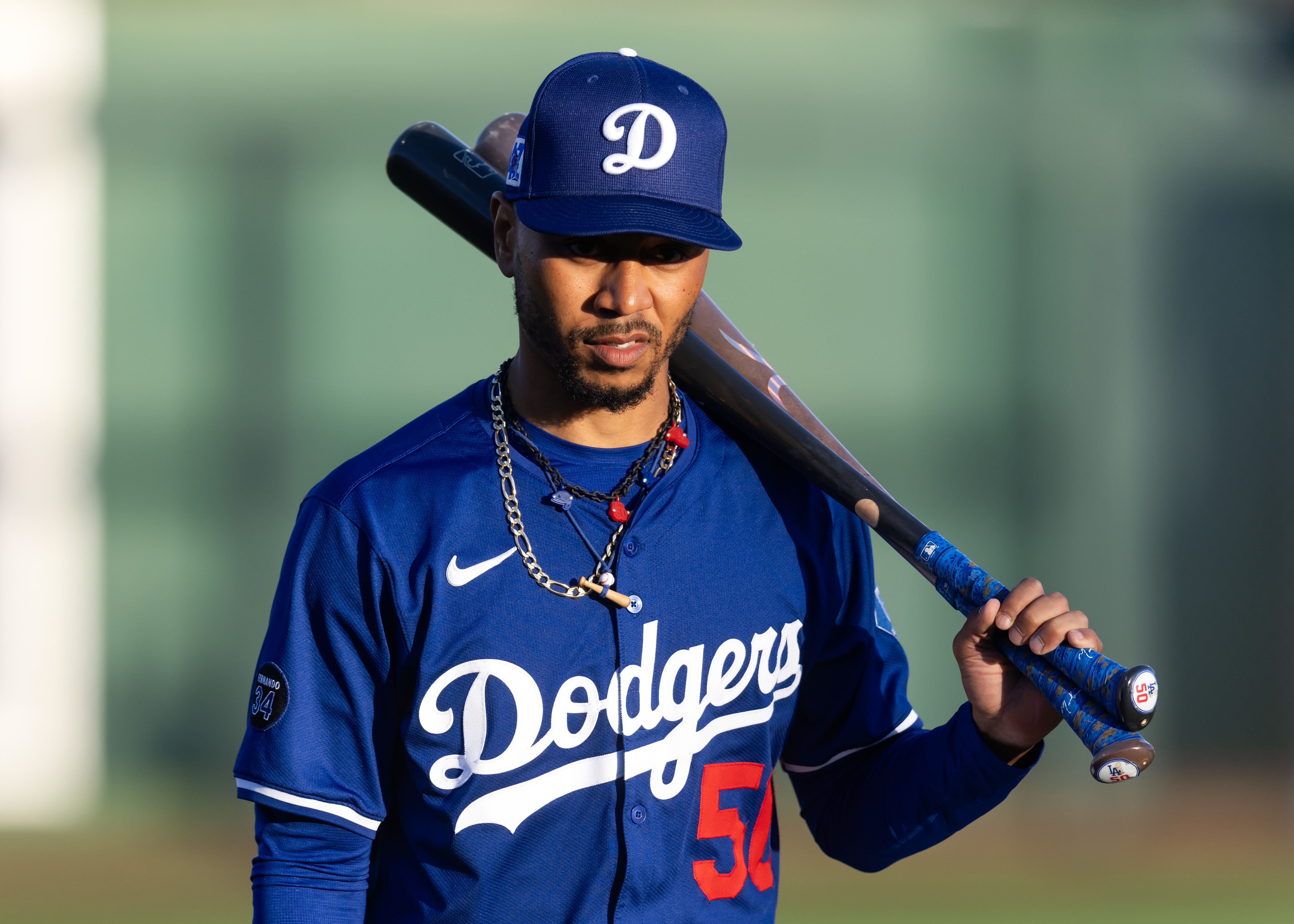 MLB: Spring Training-Cincinnati Reds at Los Angeles Dodgers - Source: Imagn