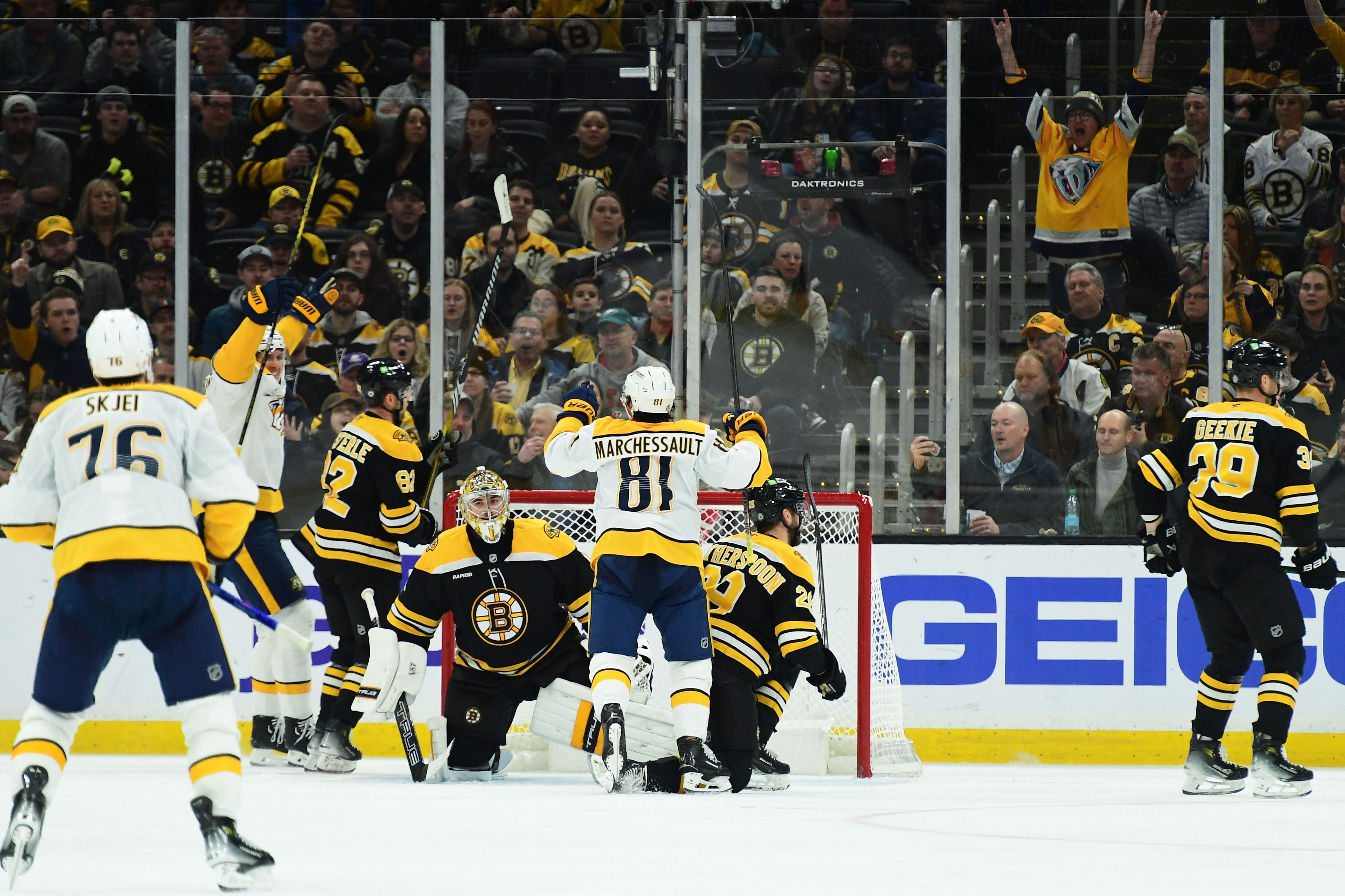 NHL: Nashville Predators at Boston Bruins - Source: Imagn