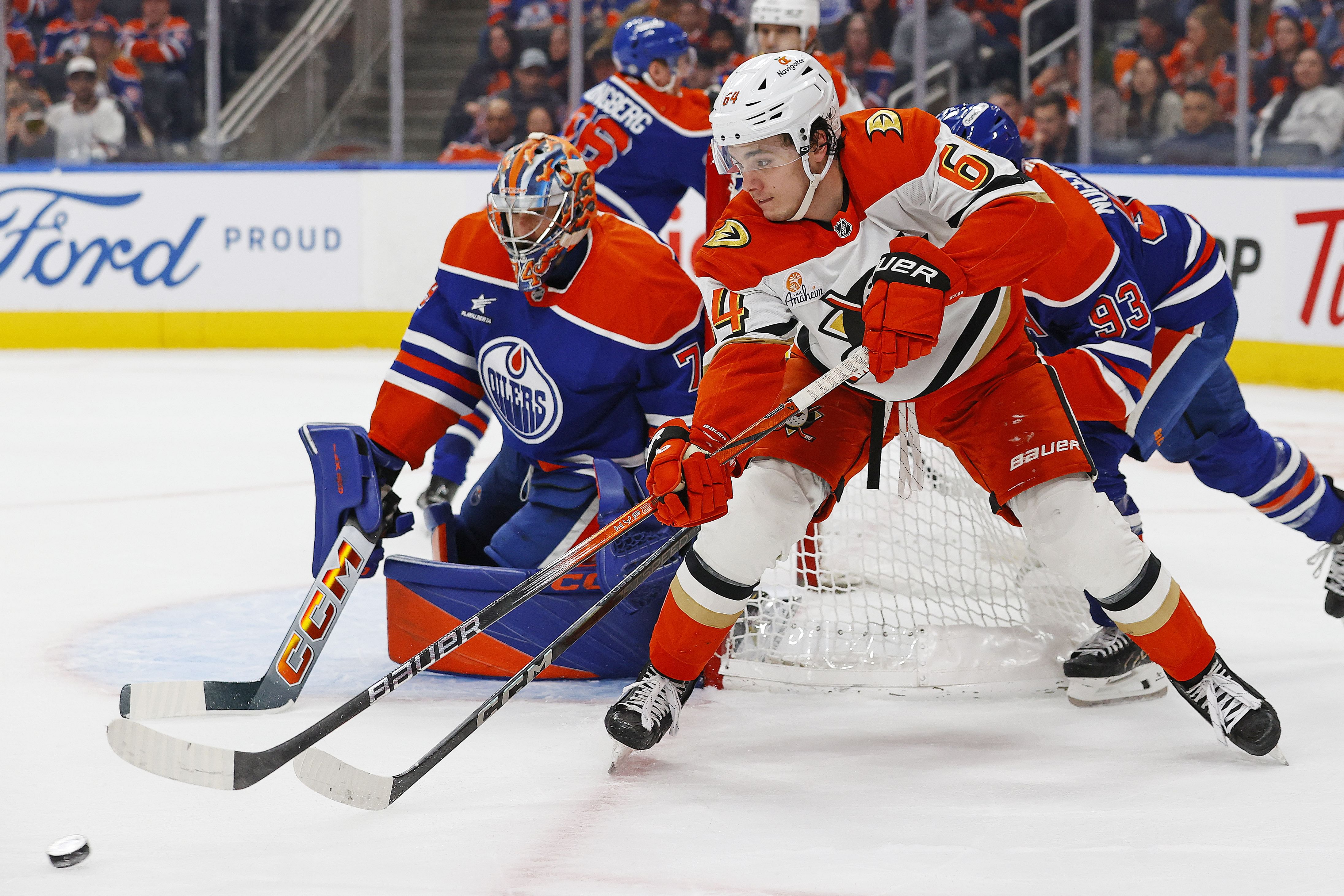 NHL: Anaheim Ducks at Edmonton Oilers - Source: Imagn