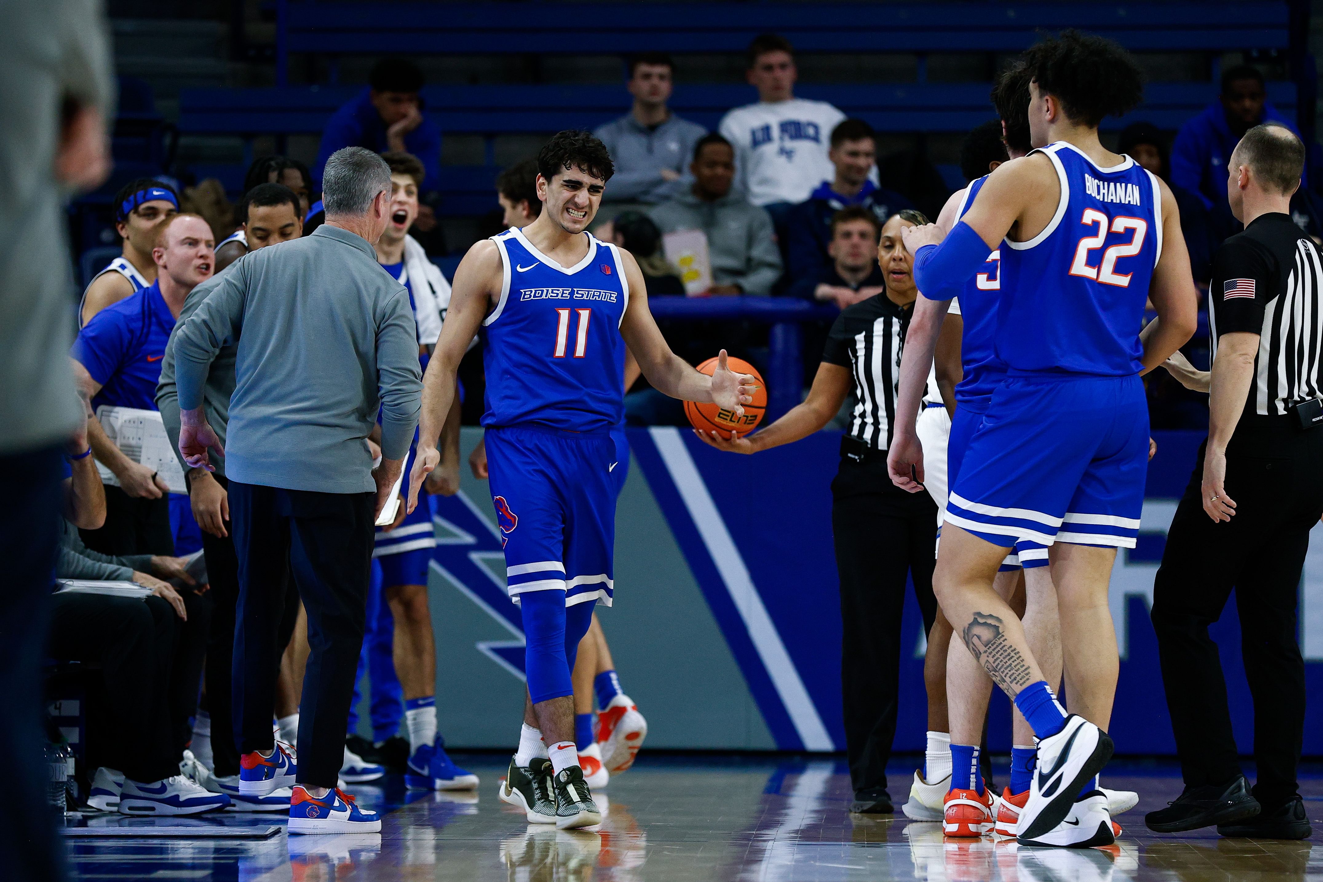 Boise State was a surprising omission from the NCAA Tournament field. (Photo Credit: IMAGN)