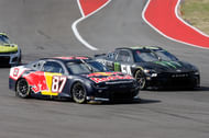 Connor Zilisch driving the No. 87 Red Bull Chevrolet at COTA - Source: Imagn