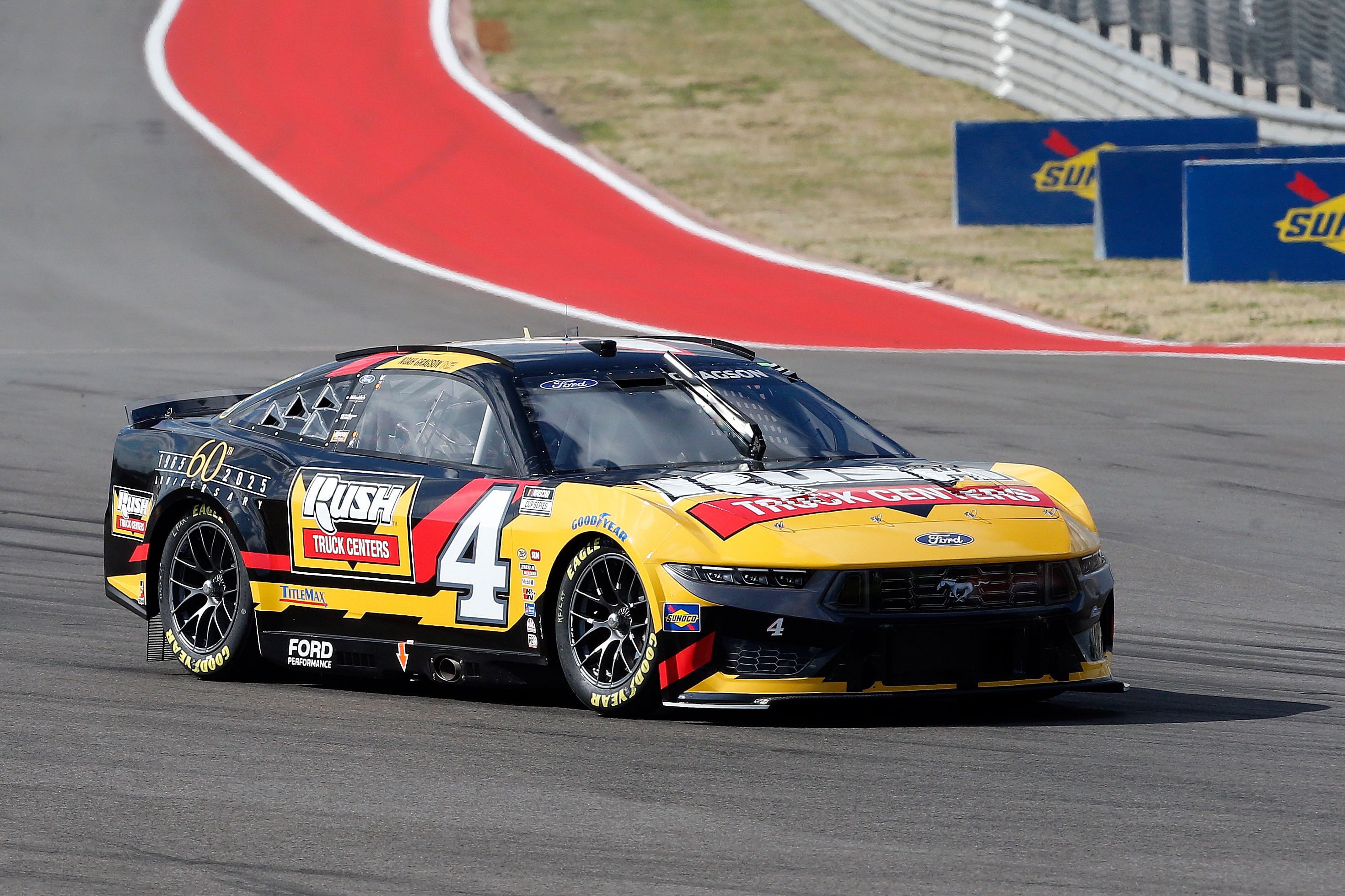 Noah Gragson (4) during the EchoPark Automotive Grand Prix at Circuit of the Americas, March 2, 2025 - Source: Imagn