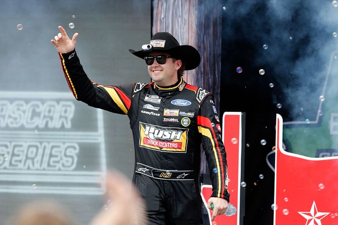 “Can't hear you that far down the leader board”: Noah Gragson pokes fun at millionaire NASCAR rival after almost wrecking him at COTA