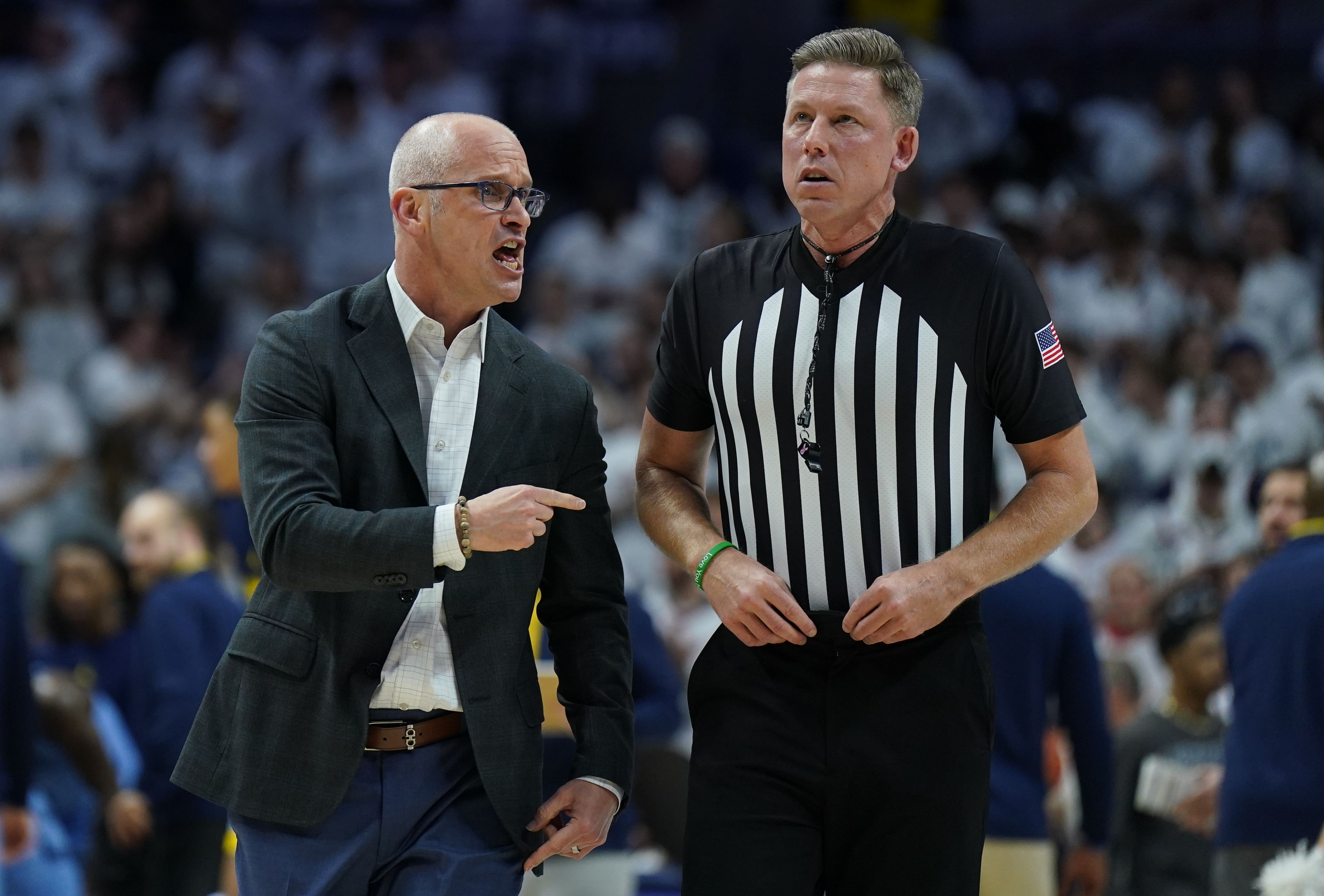 Dan Hurley at Marquette at Connecticut - Source: Imagn