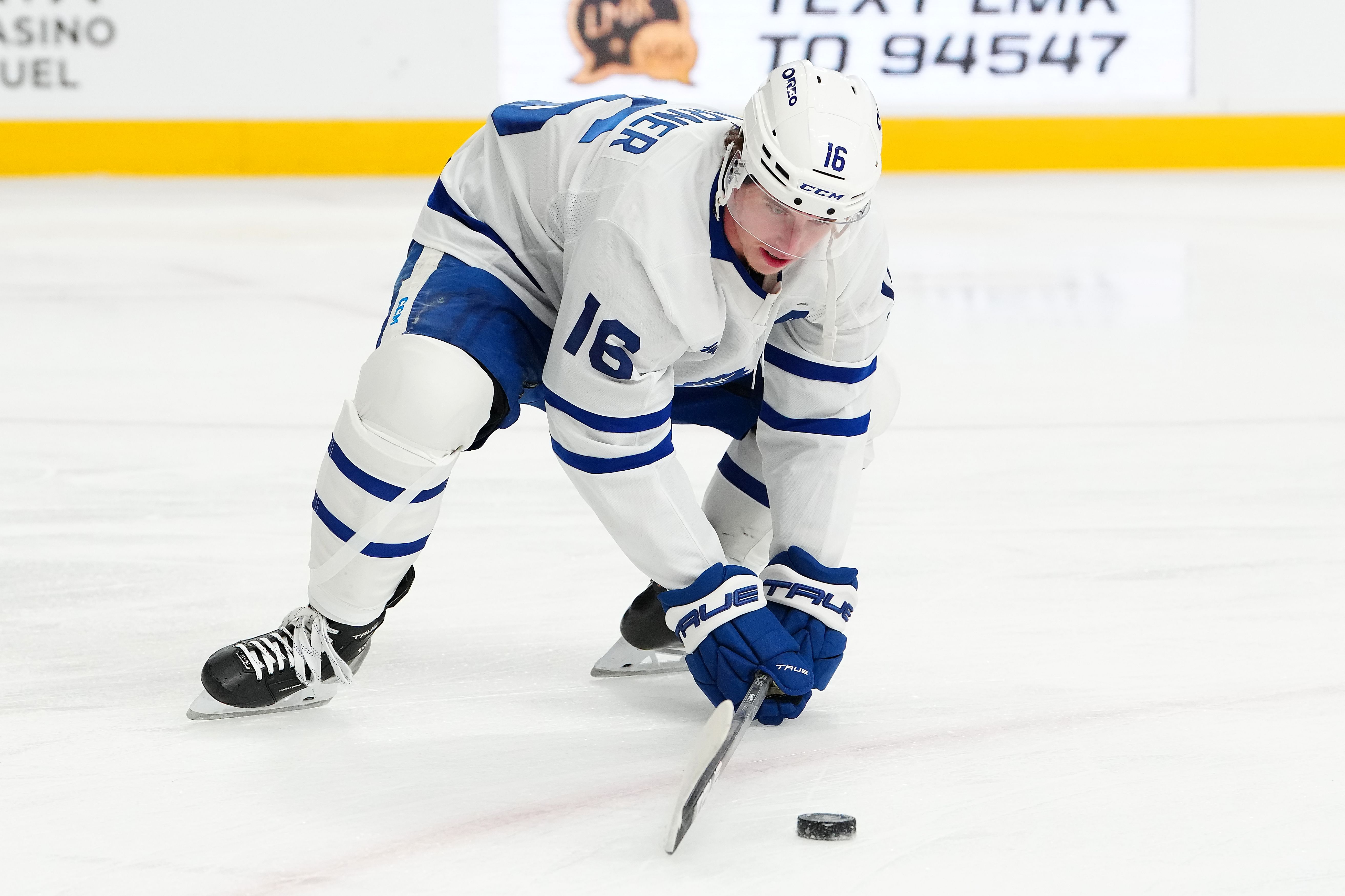 The Maple Leafs haven&#039;t extended Mitch Marner (Imagn)