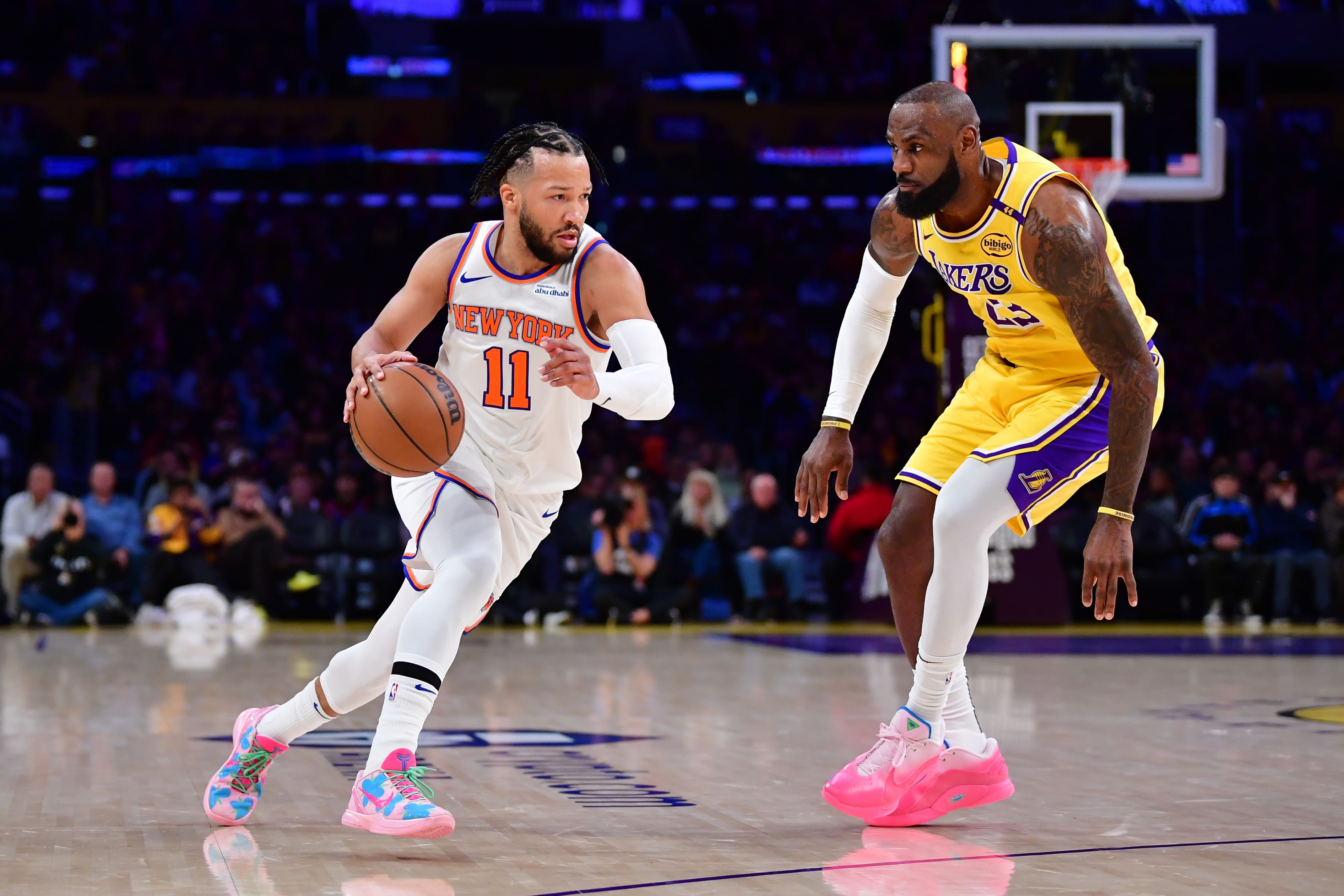 NBA: New York Knicks at Los Angeles Lakers - Source: Imagn