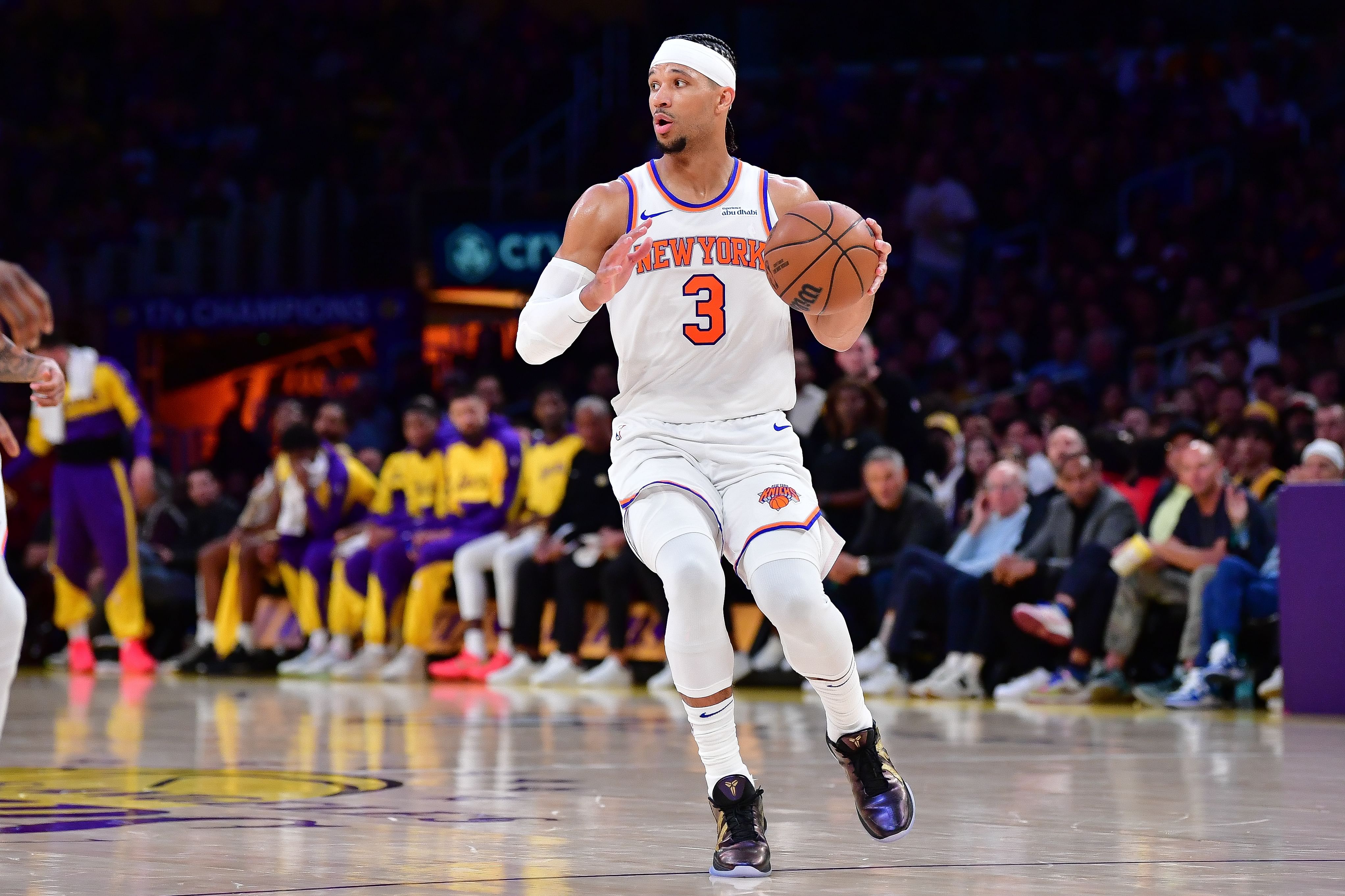 NBA: New York Knicks at Los Angeles Lakers - Source: Imagn