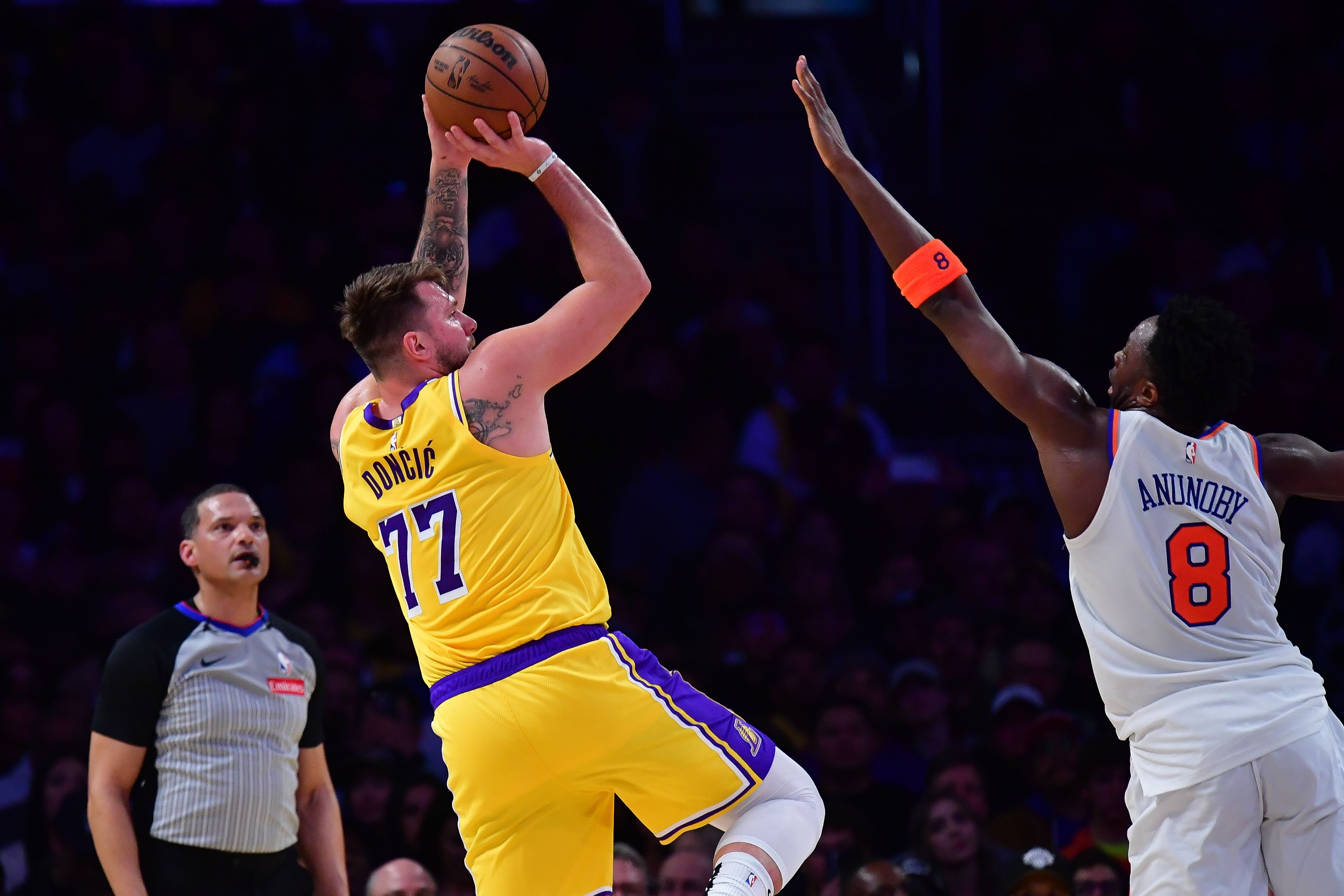 NBA: New York Knicks at Los Angeles Lakers - Source: Imagn