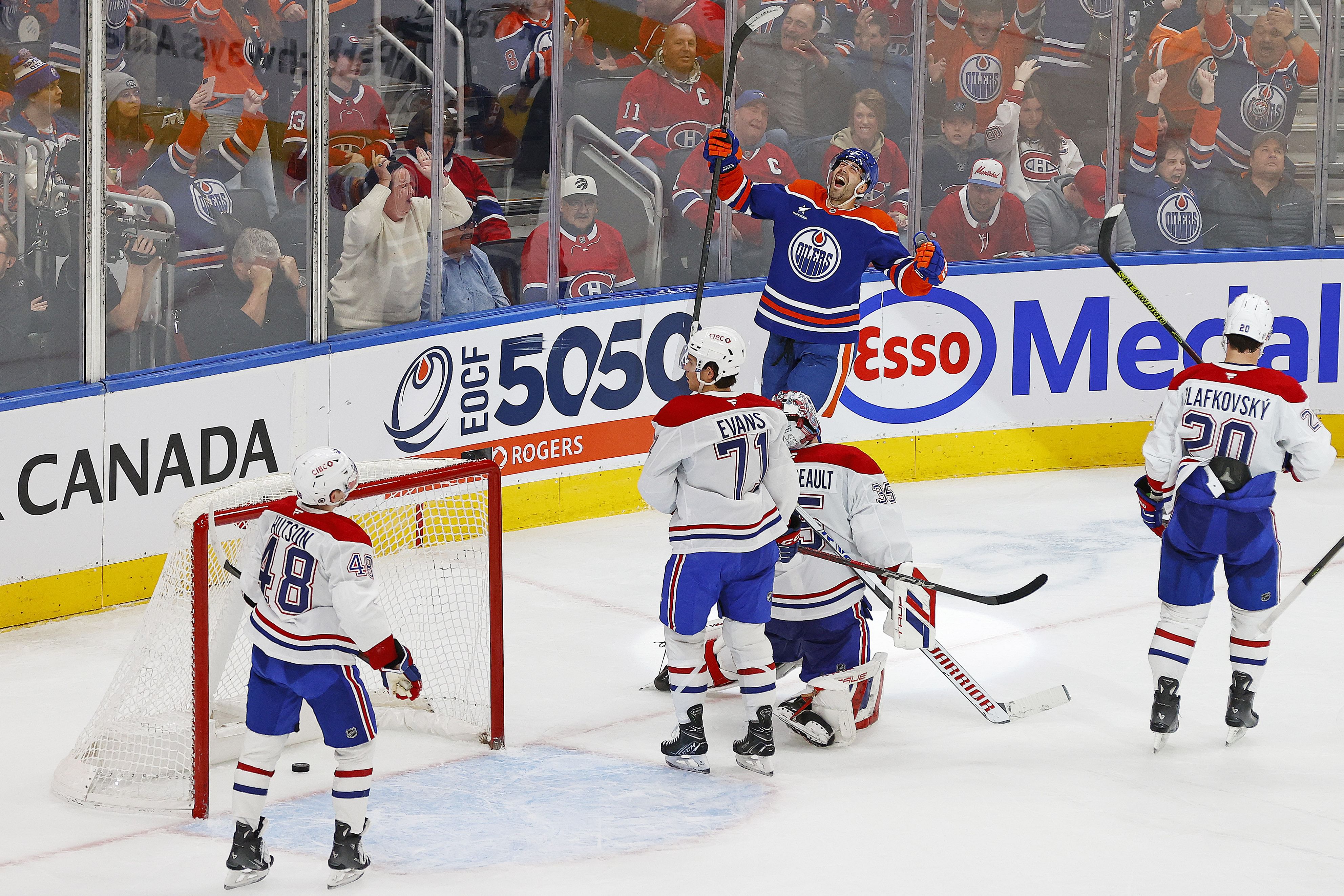 NHL: Montreal Canadiens at Edmonton Oilers - Source: Imagn