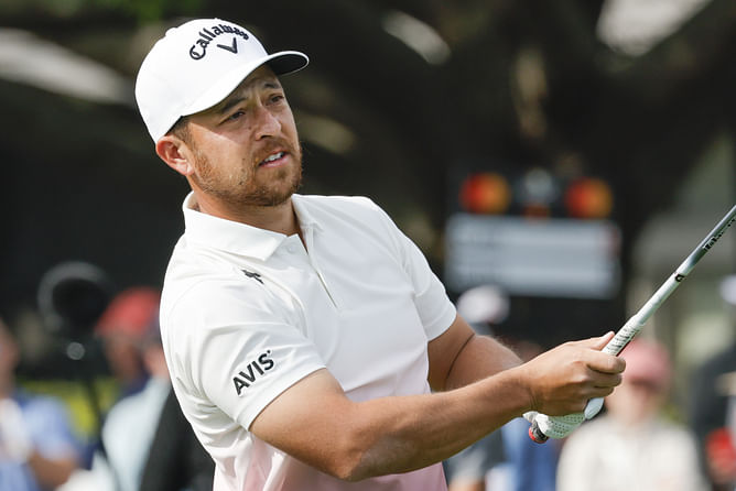 Xander Schauffele jokes about getting 'hit with a frying pan' after briefly teasing the cut line at Arnold Palmer Invitational