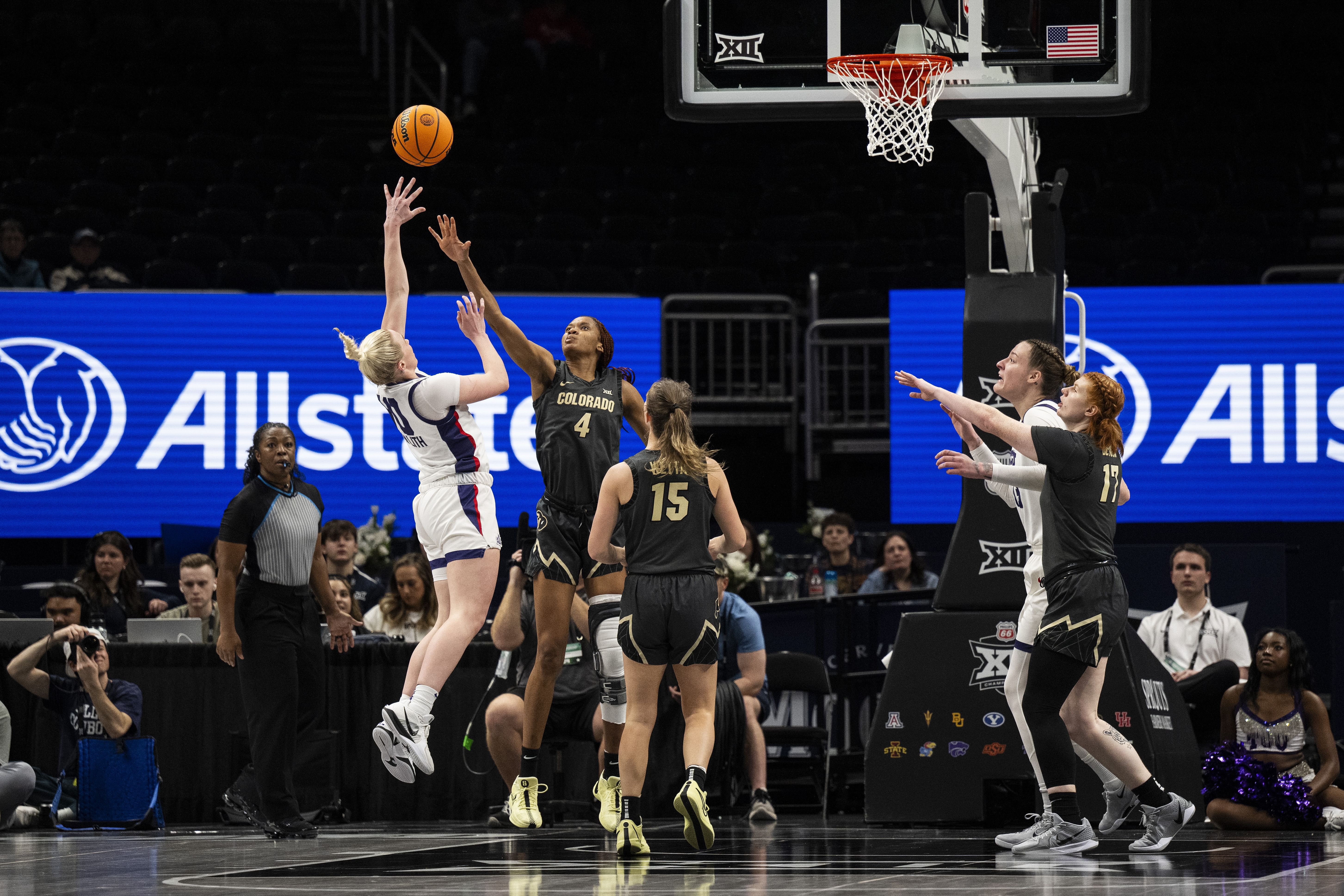 NCAA Womens Basketball: Big 12 Conference Tournament Quarterfinal-Colorado vs TCU - Source: Imagn