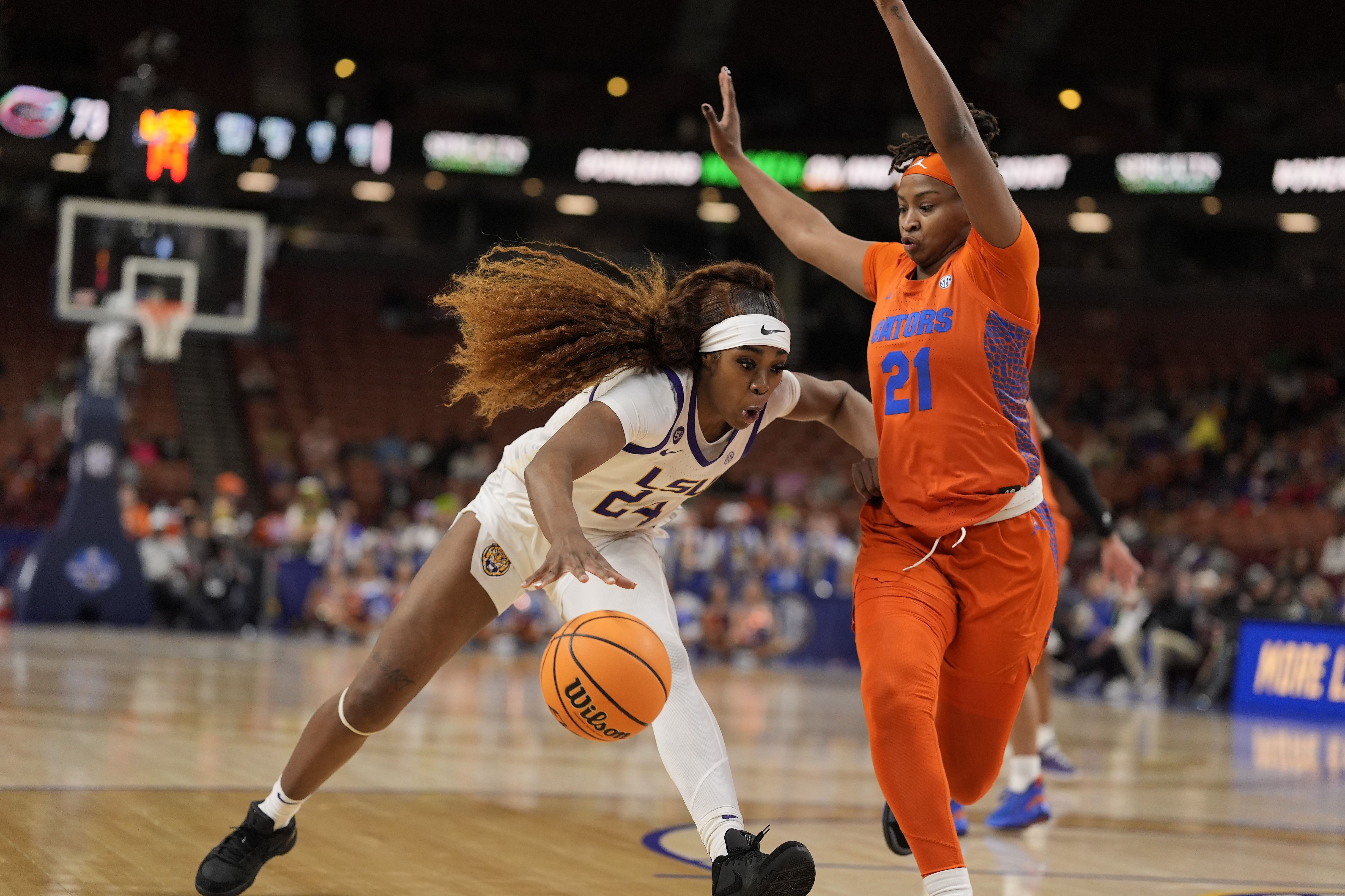 Aneesah Morrow was instrumental in LSU&#039;s win over Florida. - Source: Imagn