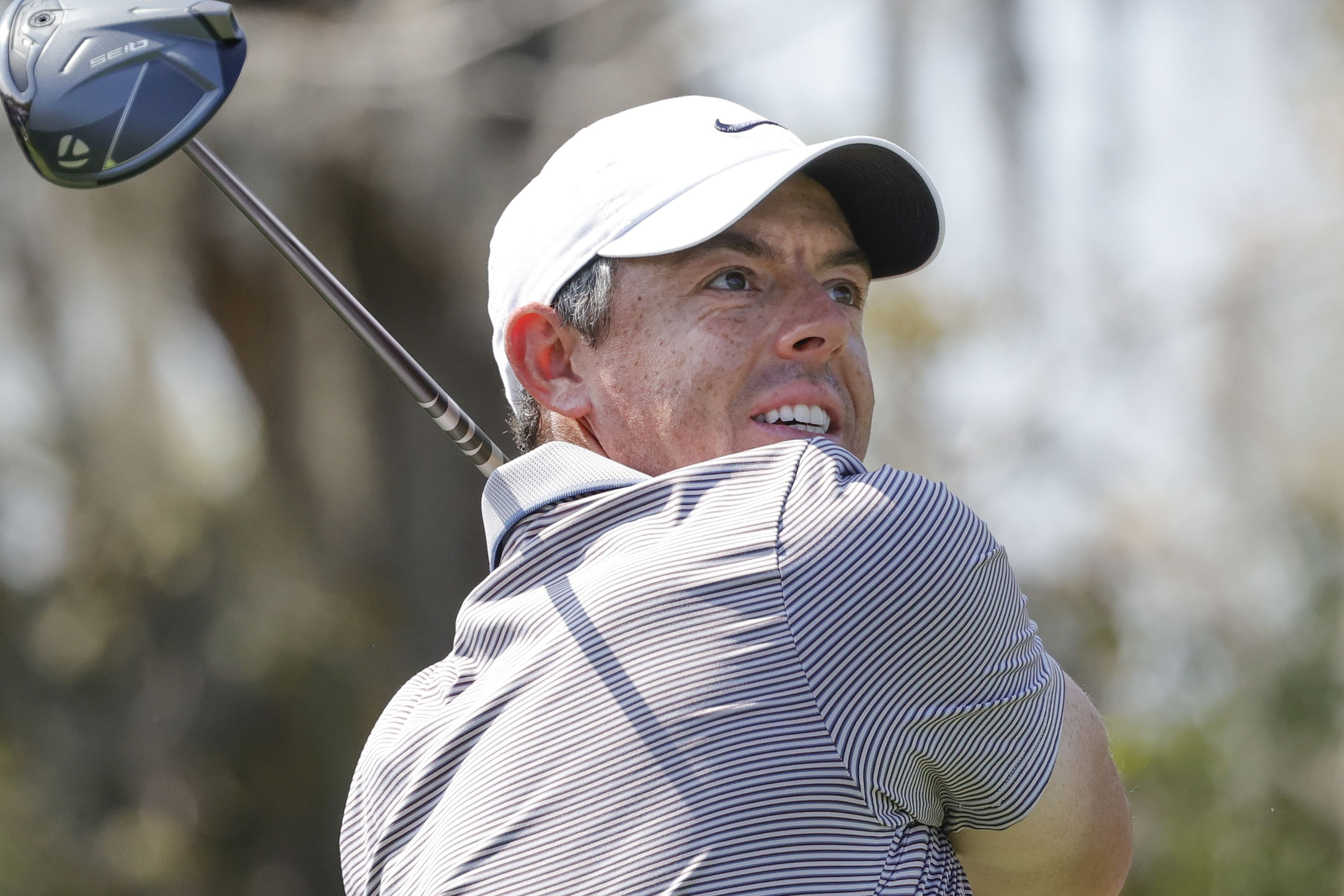 Rory McIlroy has hope for the merger with Donald Trump involved (Image via Imagn)