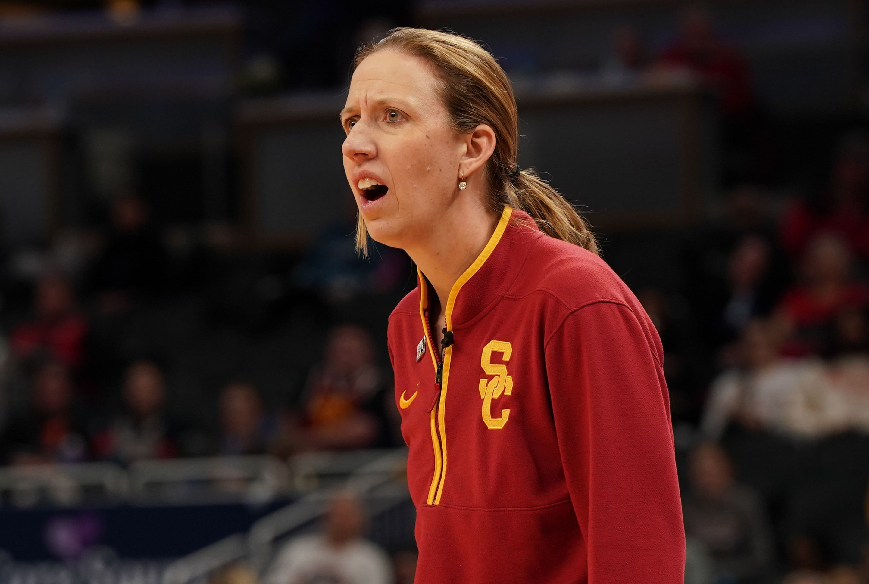 NCAA Womens Basketball: USC Trojans HC Lindsay Gottlieb- Source: Imagn