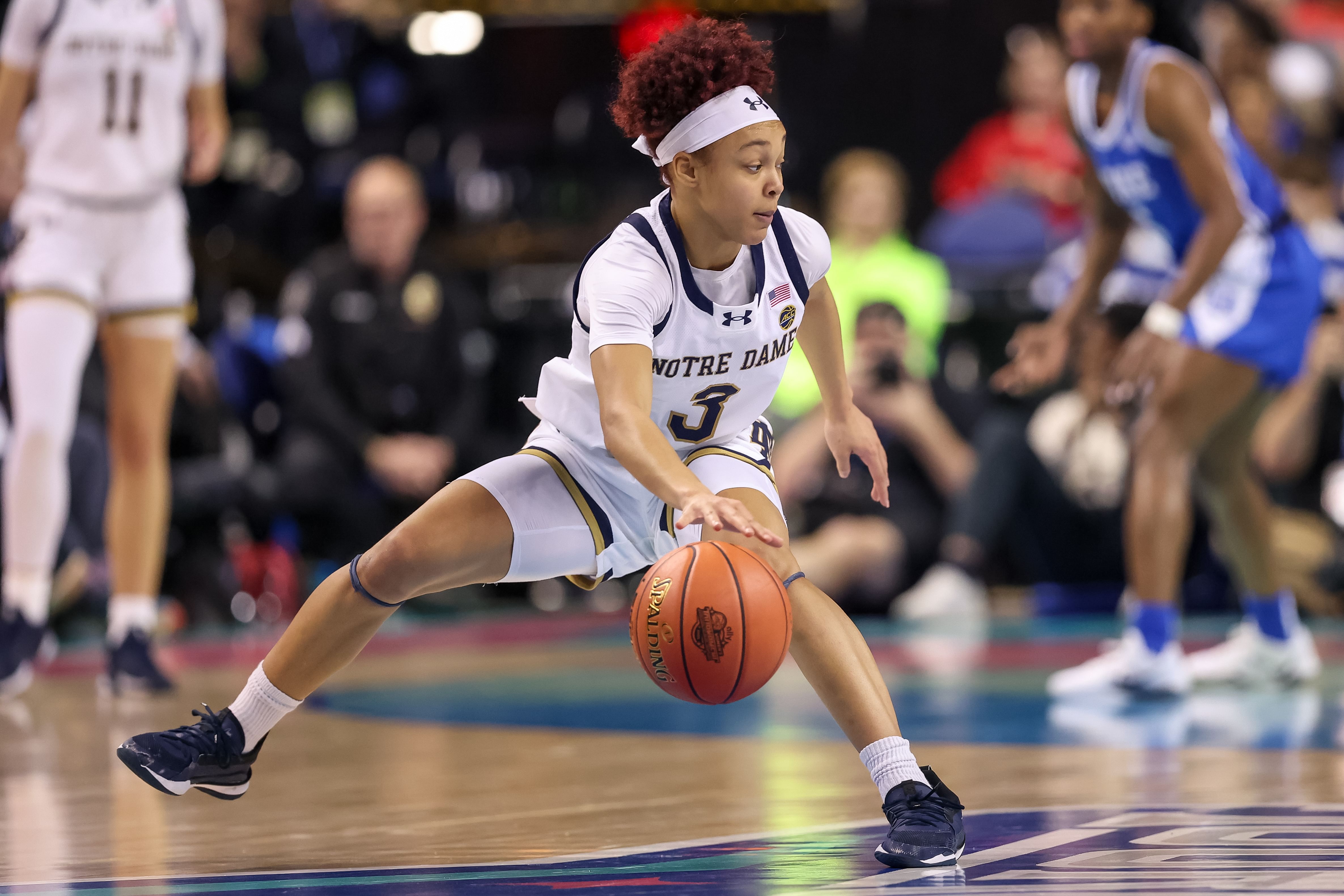 NCAA Womens Basketball: ACC Conference Tournament Semifinal - Notre Dame star Hannah Hidalgo - Source: Imagn