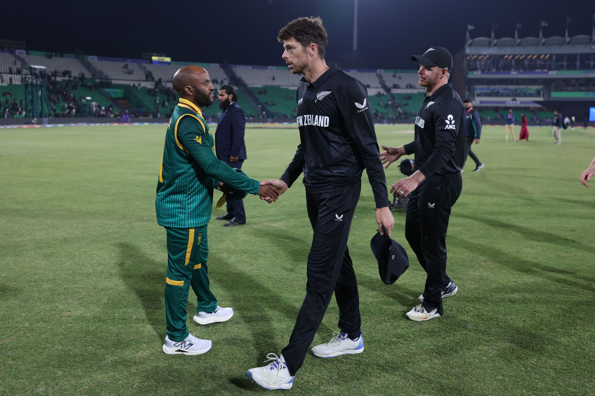 Mitchell Santner has led New Zealand to the 2025 Champions Trophy final in his maiden ICC event as captain. [P/C: Getty]