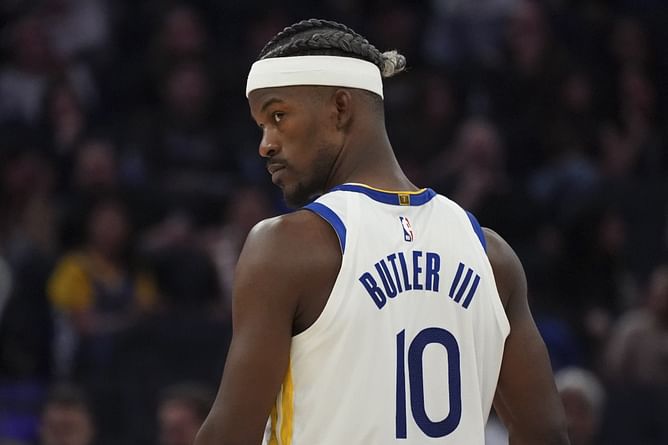 "Can't even spell connector": Jimmy Butler comically ribs $37,756,096 teammate after historic triple-double outing