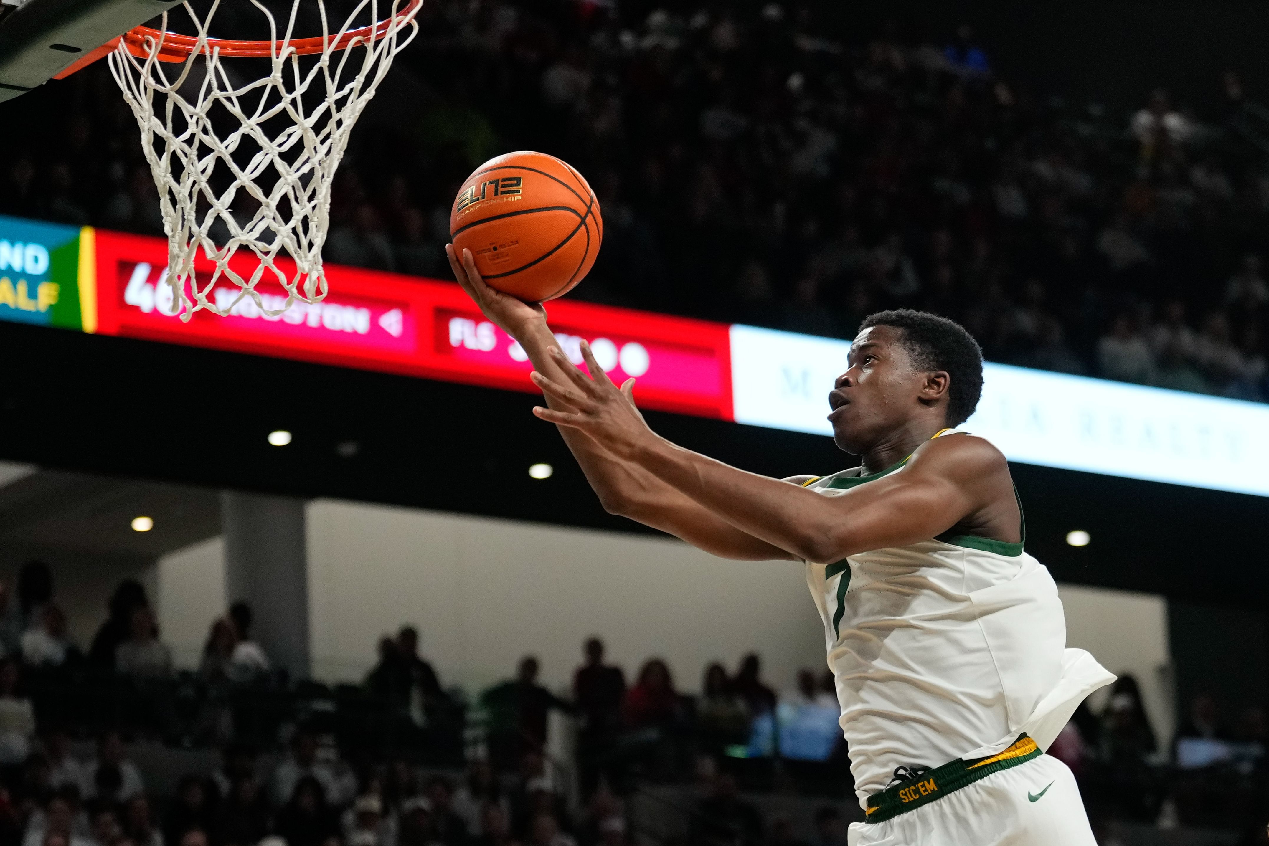 Baylor&#039;s VJ Edgecombe has the Bears among the NCAA Tournament hopefuls. (Photo Credit: IMAGN)