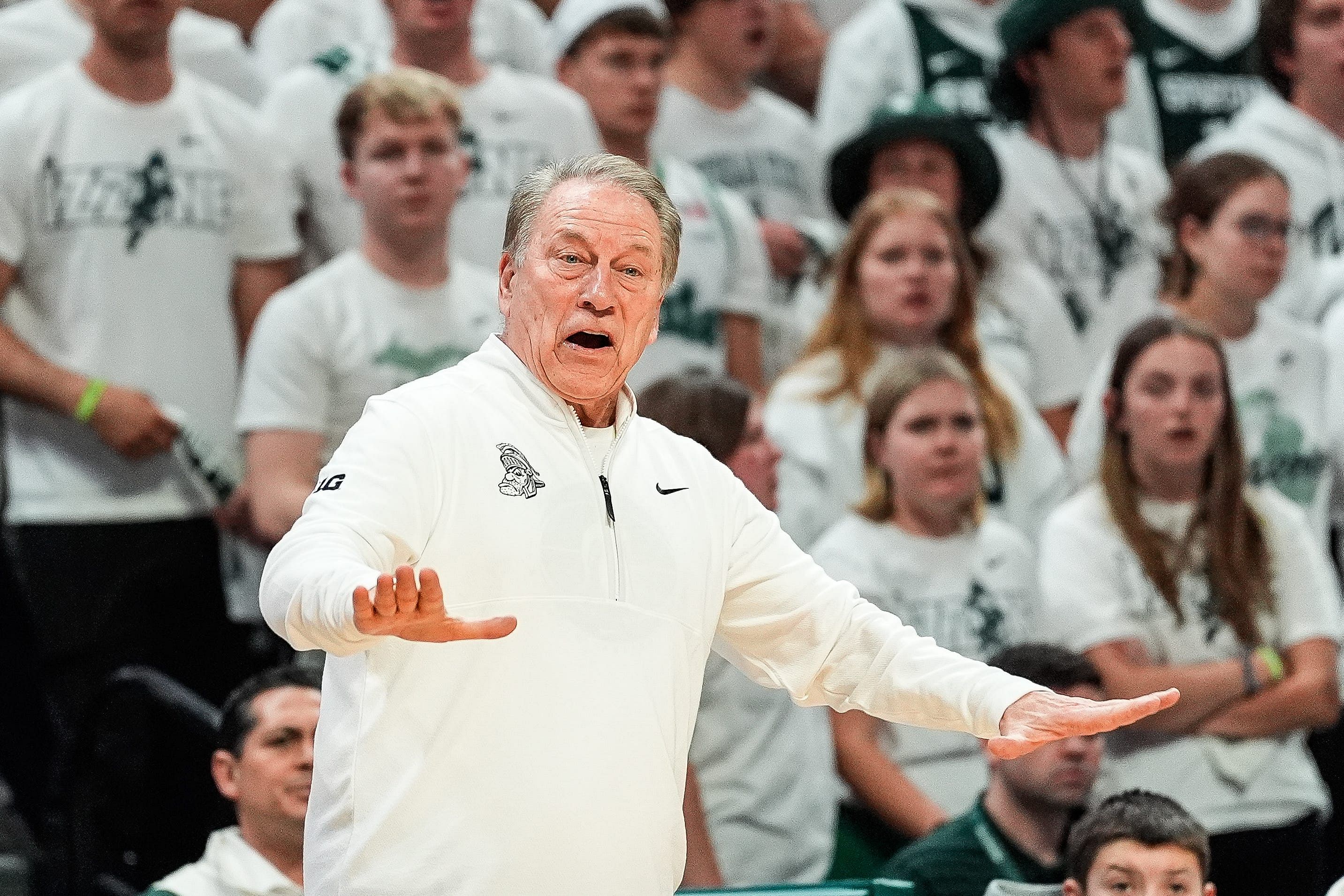 Michigan State HC Tom Izzo - Source: Imagn