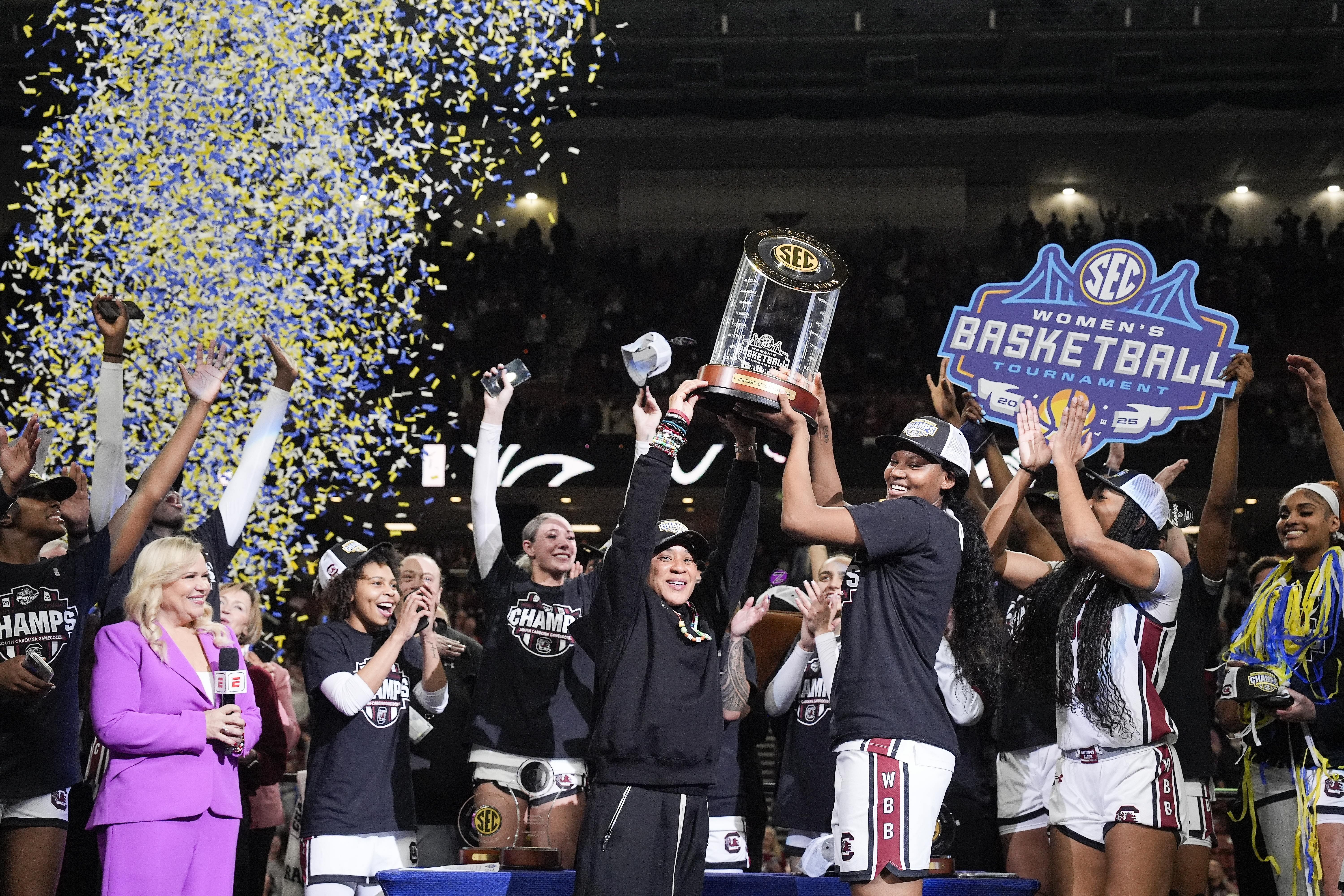 NCAA Womens Basketball: SEC Conference Tournament Semifinal - South Carolina vs Texas - Source: Imagn