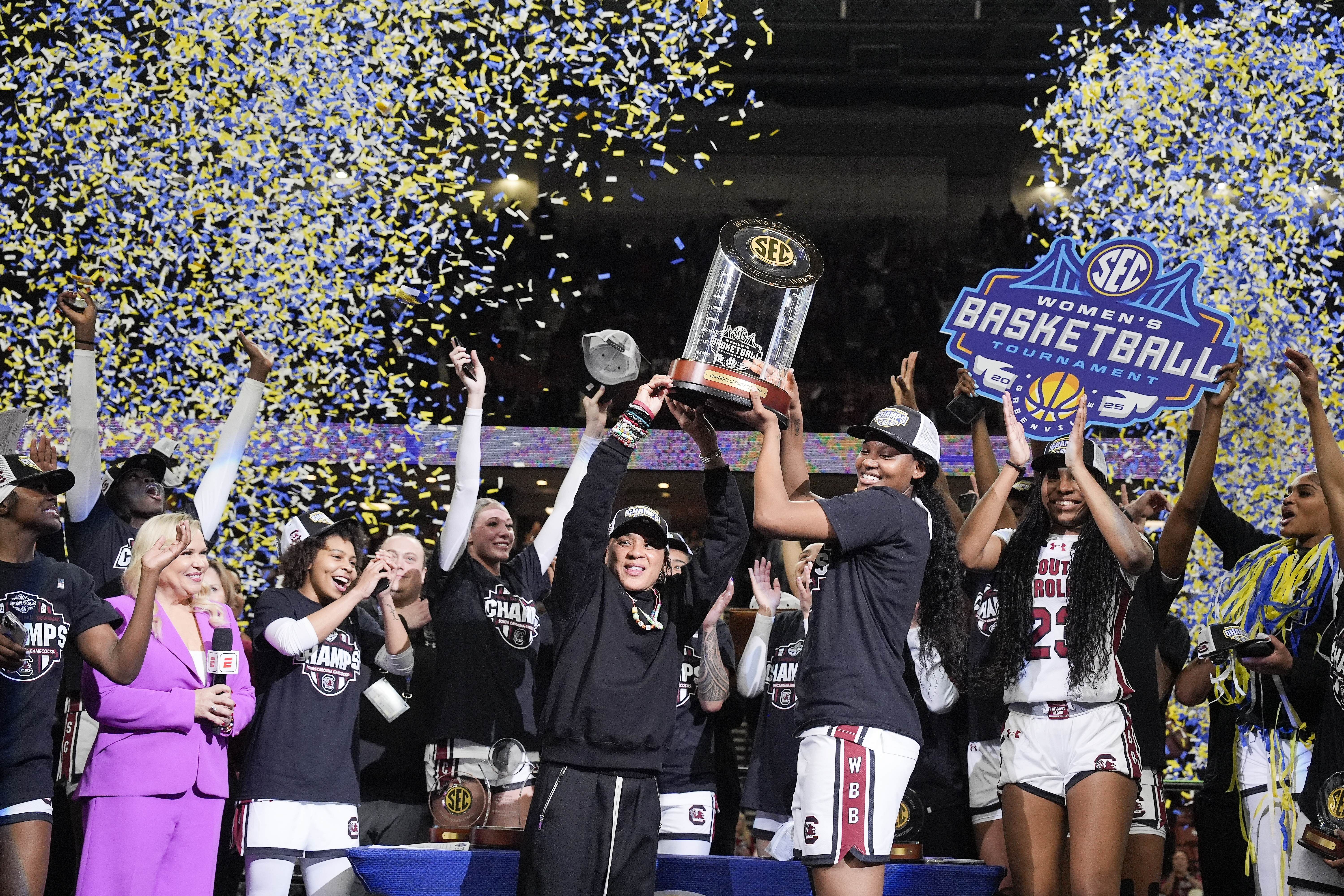 NCAA Womens Basketball: SEC Conference Tournament Semifinal - South Carolina vs Texas - Source: Imagn