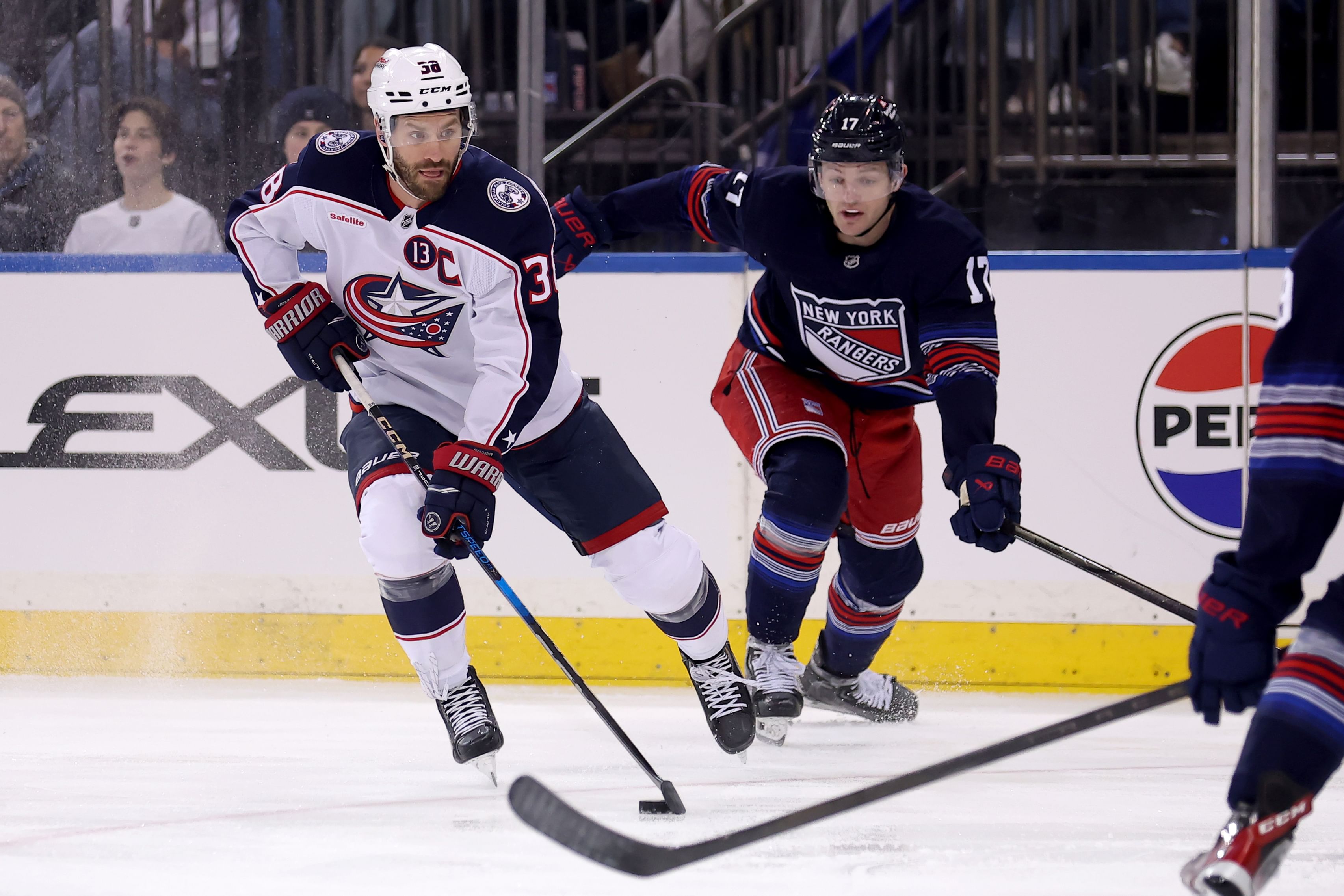 NHL: Columbus Blue Jackets at New York Rangers - Source: Imagn