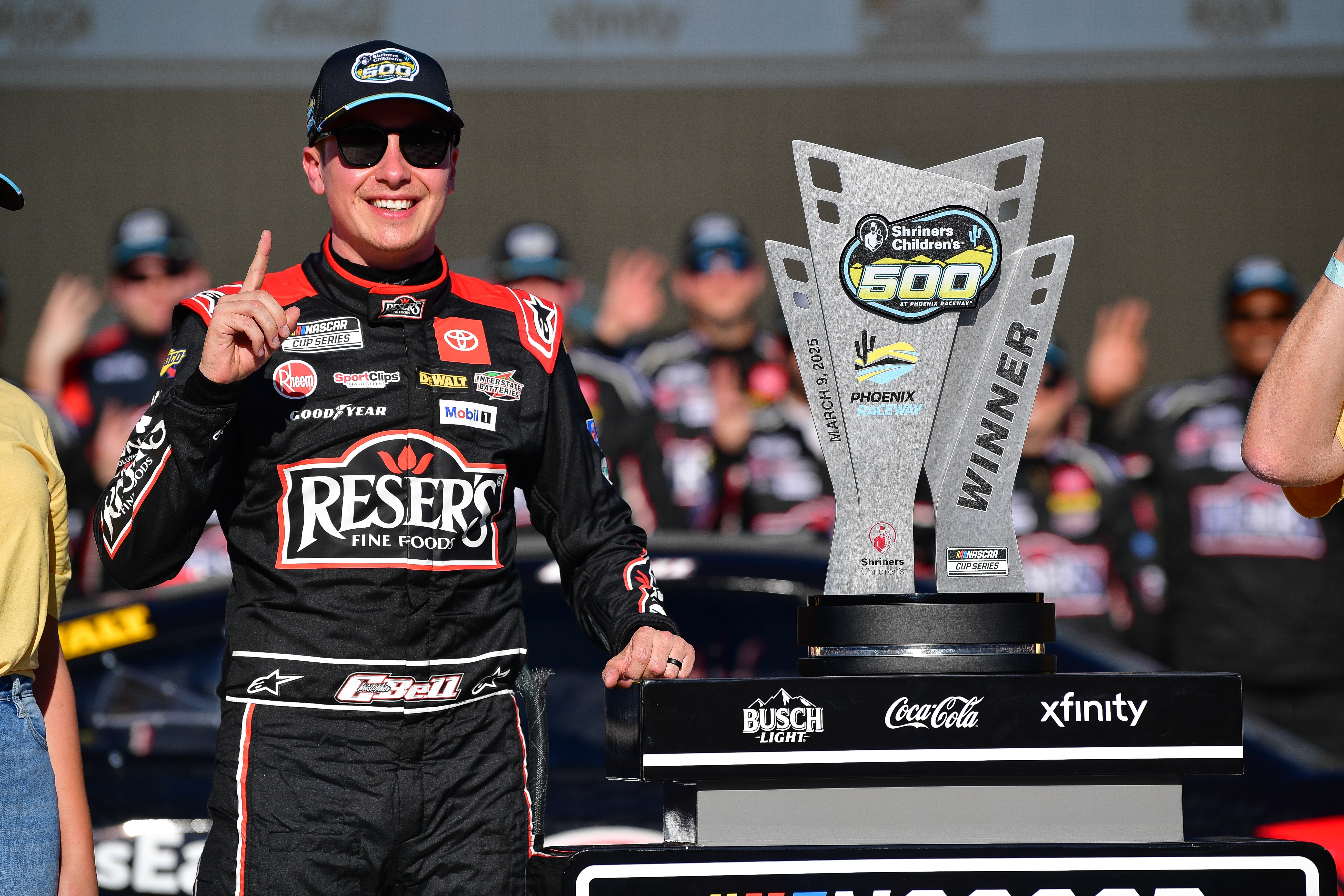 NASCAR: Joe Gibbs Racing driver Christopher Bell, Shriners Children&#039;s 500 - Source: Imagn