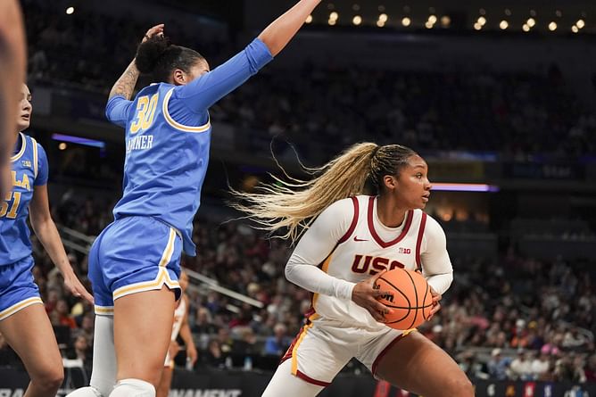 USC star Kiki Iriafen drops 1-word compliment for former Stanford teammate Cameron Brink's glamorous snaps