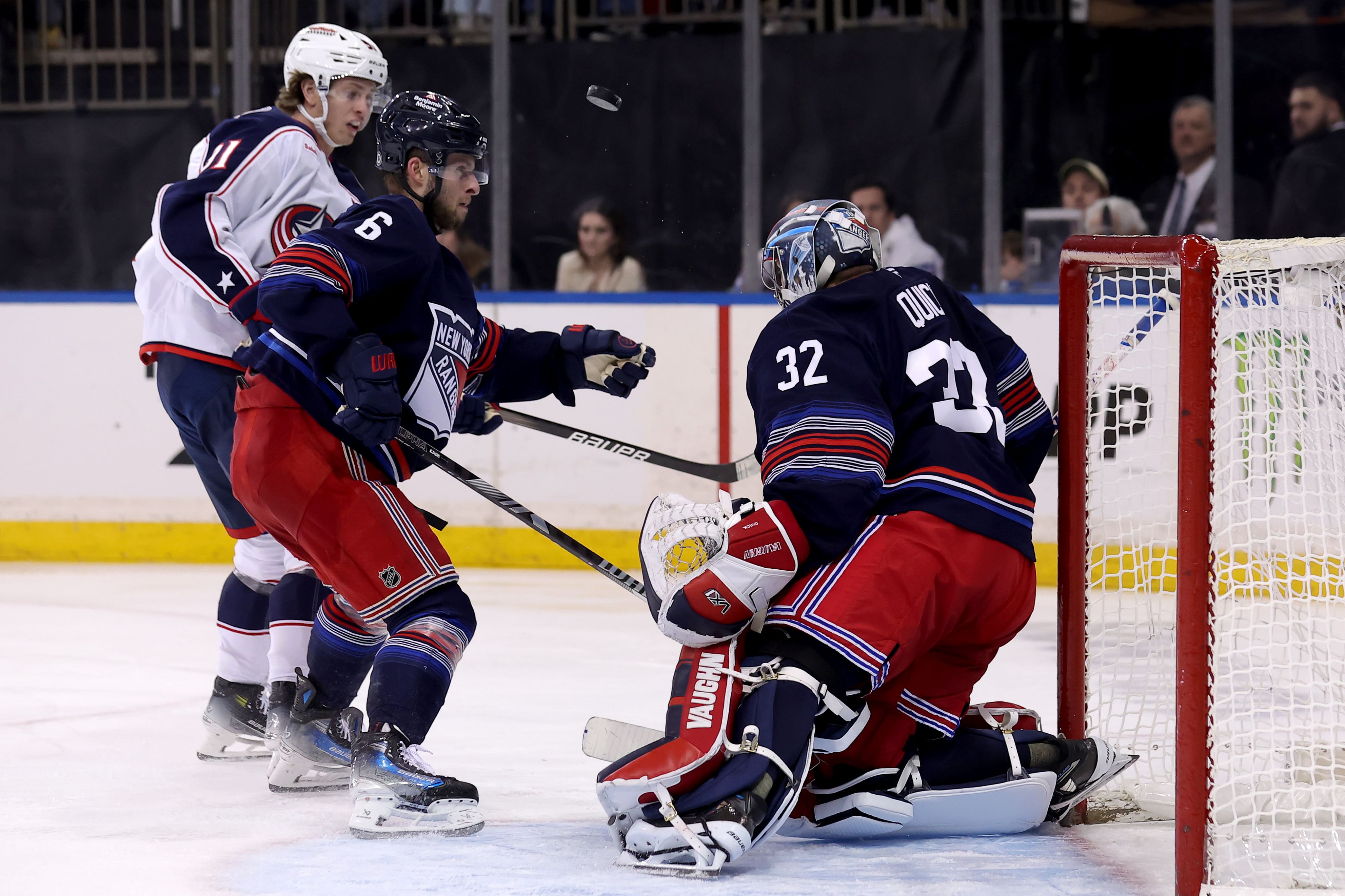 NHL: Columbus Blue Jackets at New York Rangers - Source: Imagn