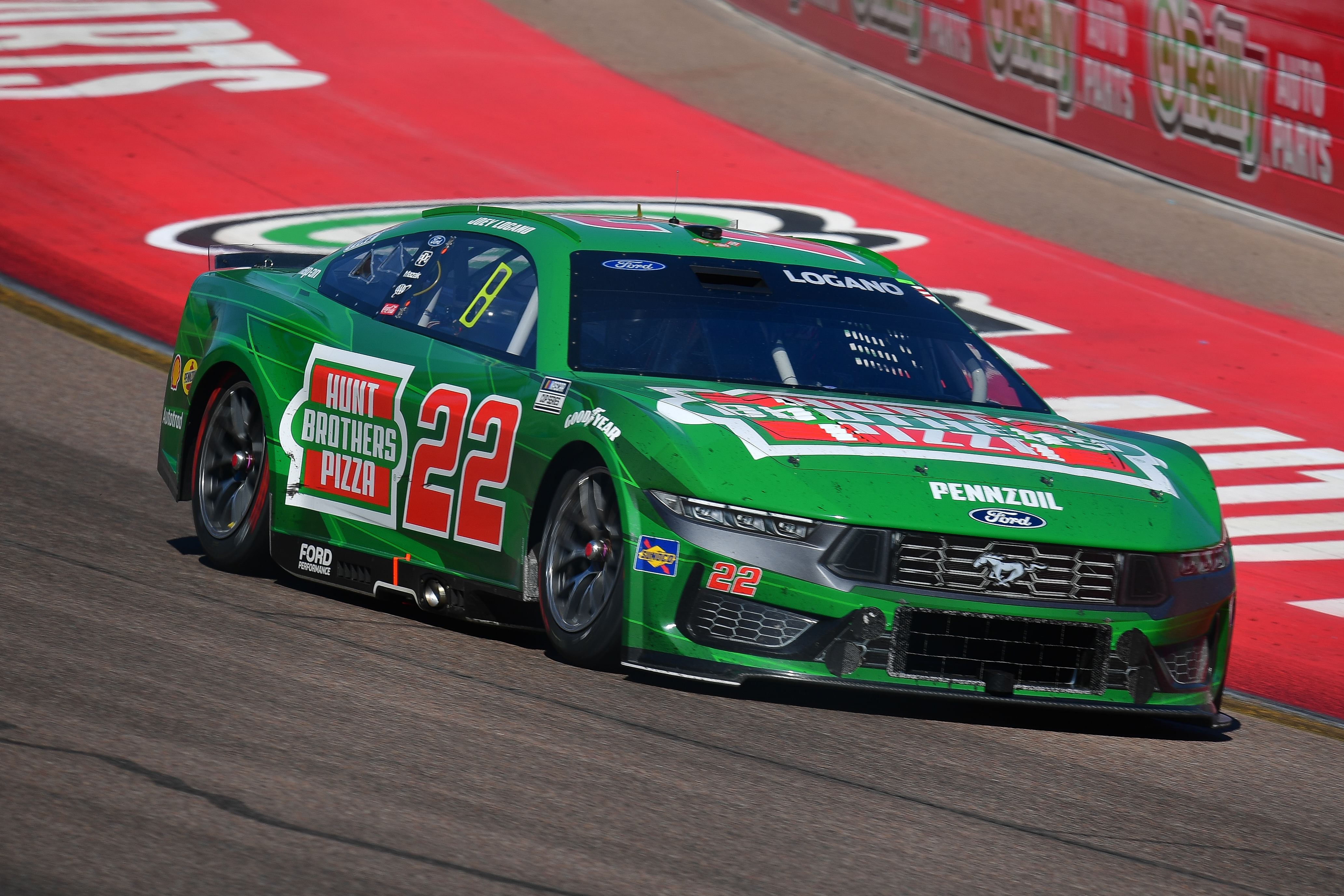 Joey Logano (22) during the Shriners Children&rsquo;s 500 at Phoenix Raceway - Source: Imagn