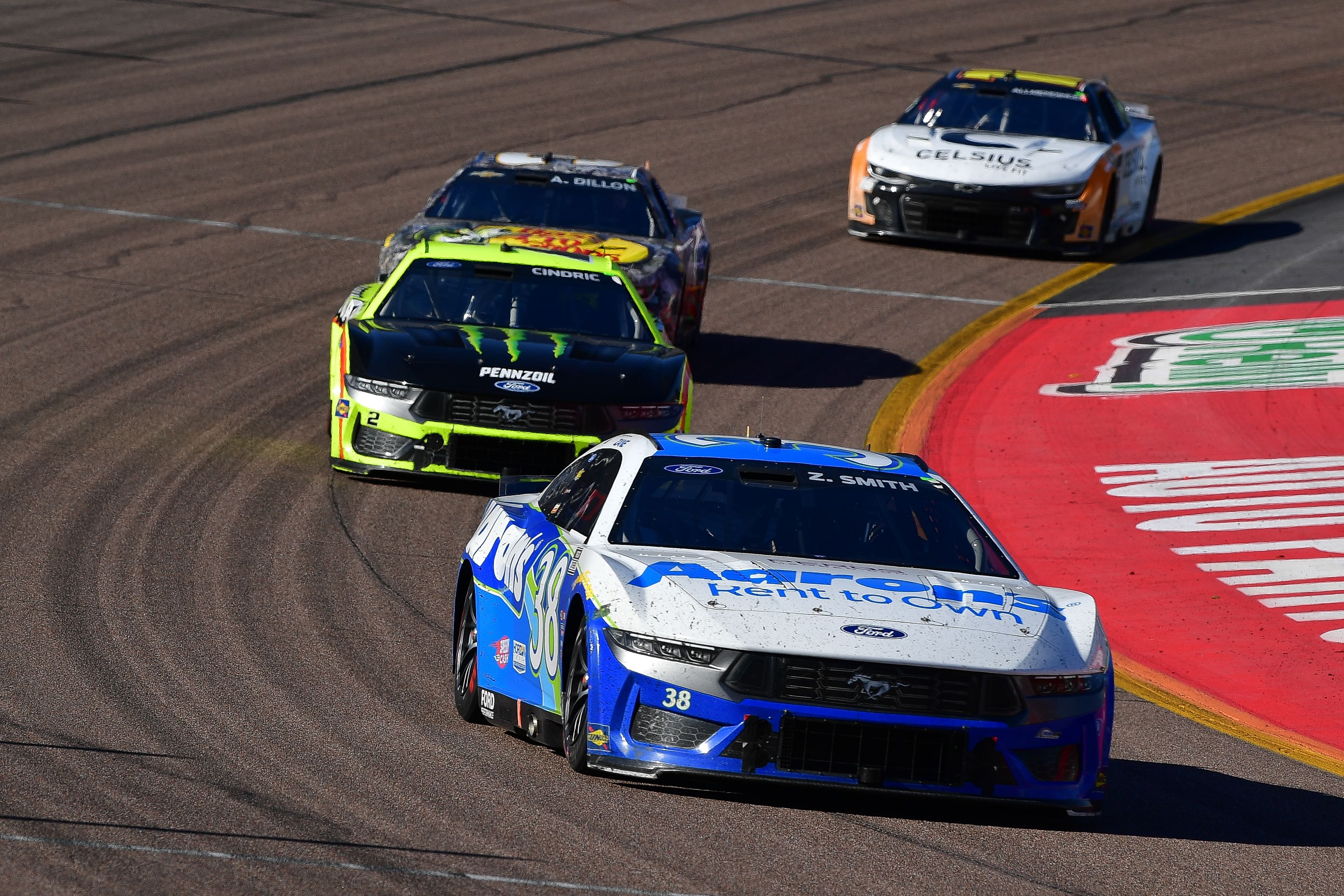 Zane Smith (38) during the Shriners Children&rsquo;s 500 at Phoenix Raceway - Source: Imagn