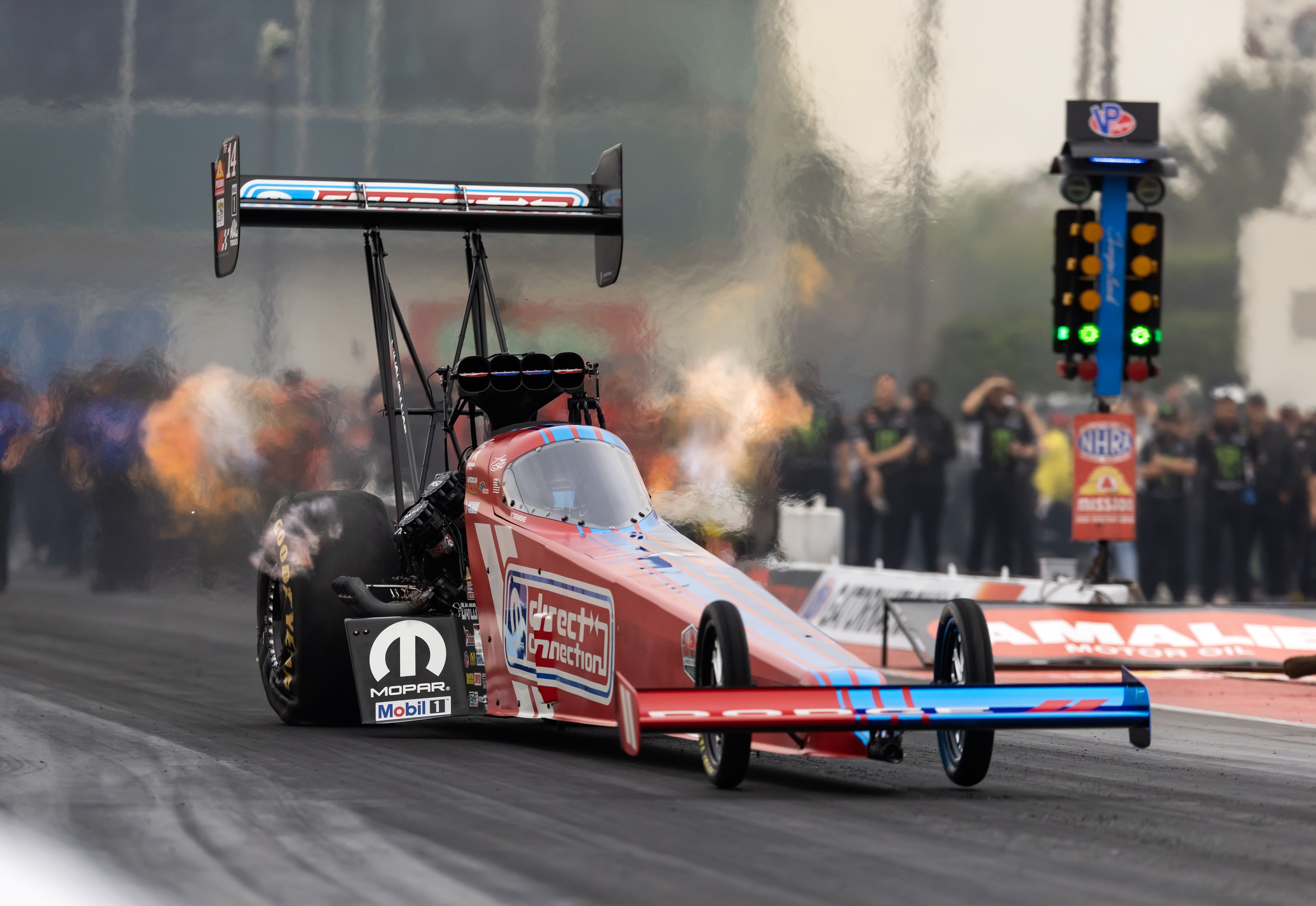 Tony Stewart during the 2025 Gatornationals at Gainesville Raceway - Source: Imagn