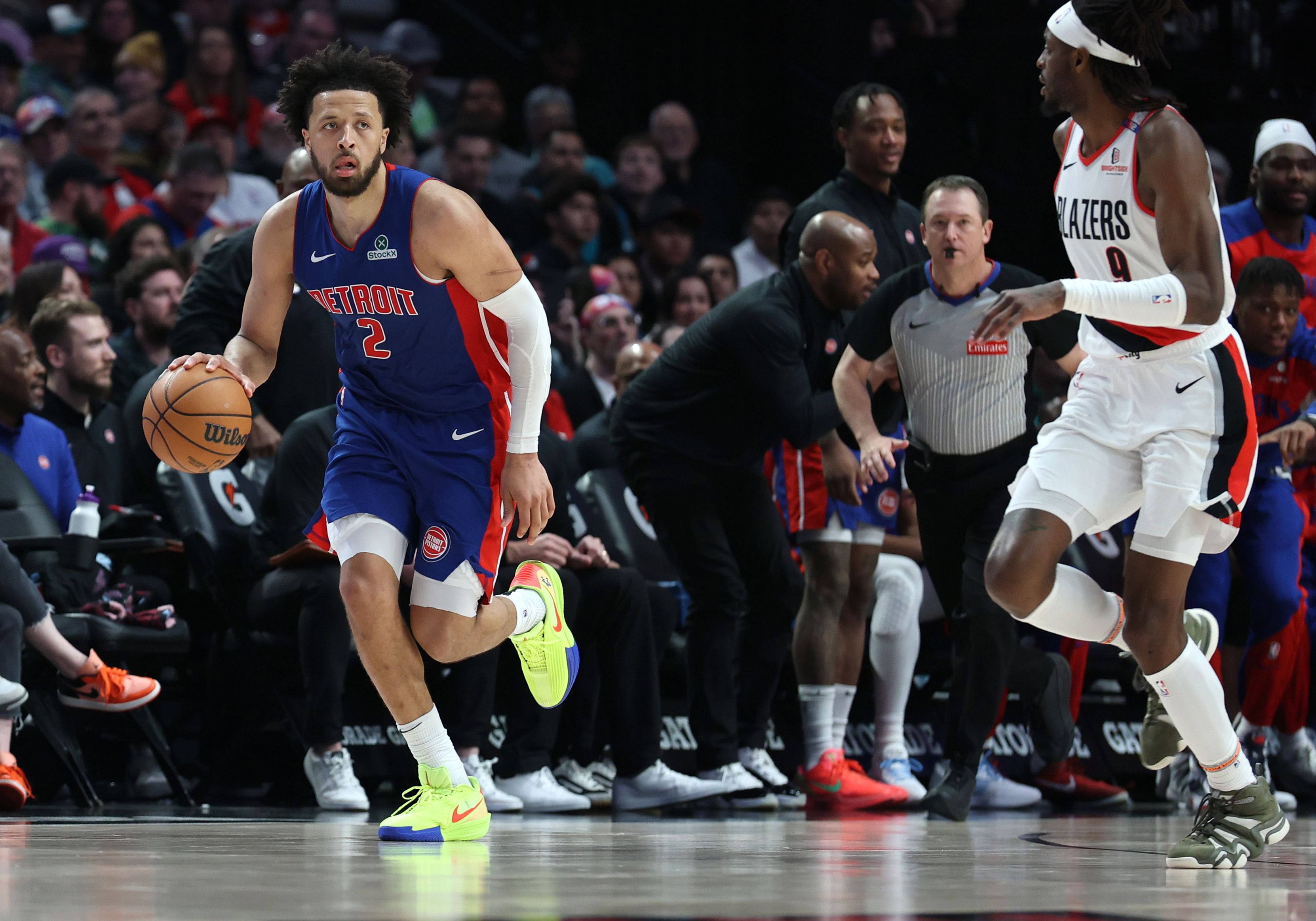 NBA: Detroit Pistons at Portland Trail Blazers - Source: Imagn