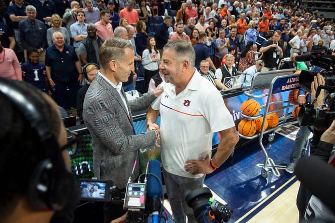 "If you're not Jewish I'm not losing to you": Bruce Pearl jokes about reason behind Auburn's strong run ahead of March Madness