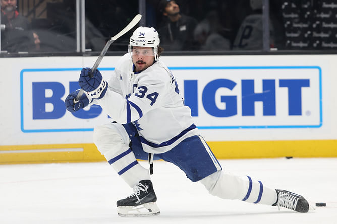 "Not the same guy": NHL insider gives blunt take on Auston Matthews' 18-game scoring slump
