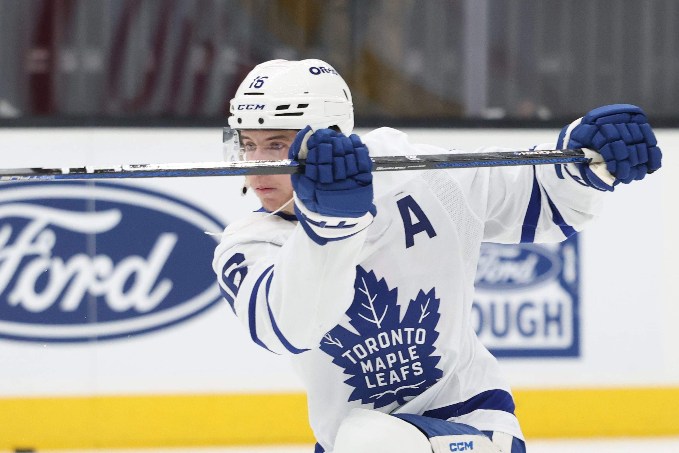 NHL: Toronto Maple Leafs at Utah - Source: Imagn