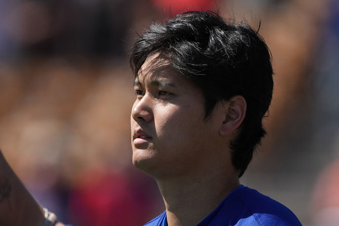 WATCH: Shohei Ohtani shows off his soccer skills ahead of Dodgers' MLB Tokyo Series opener vs Cubs