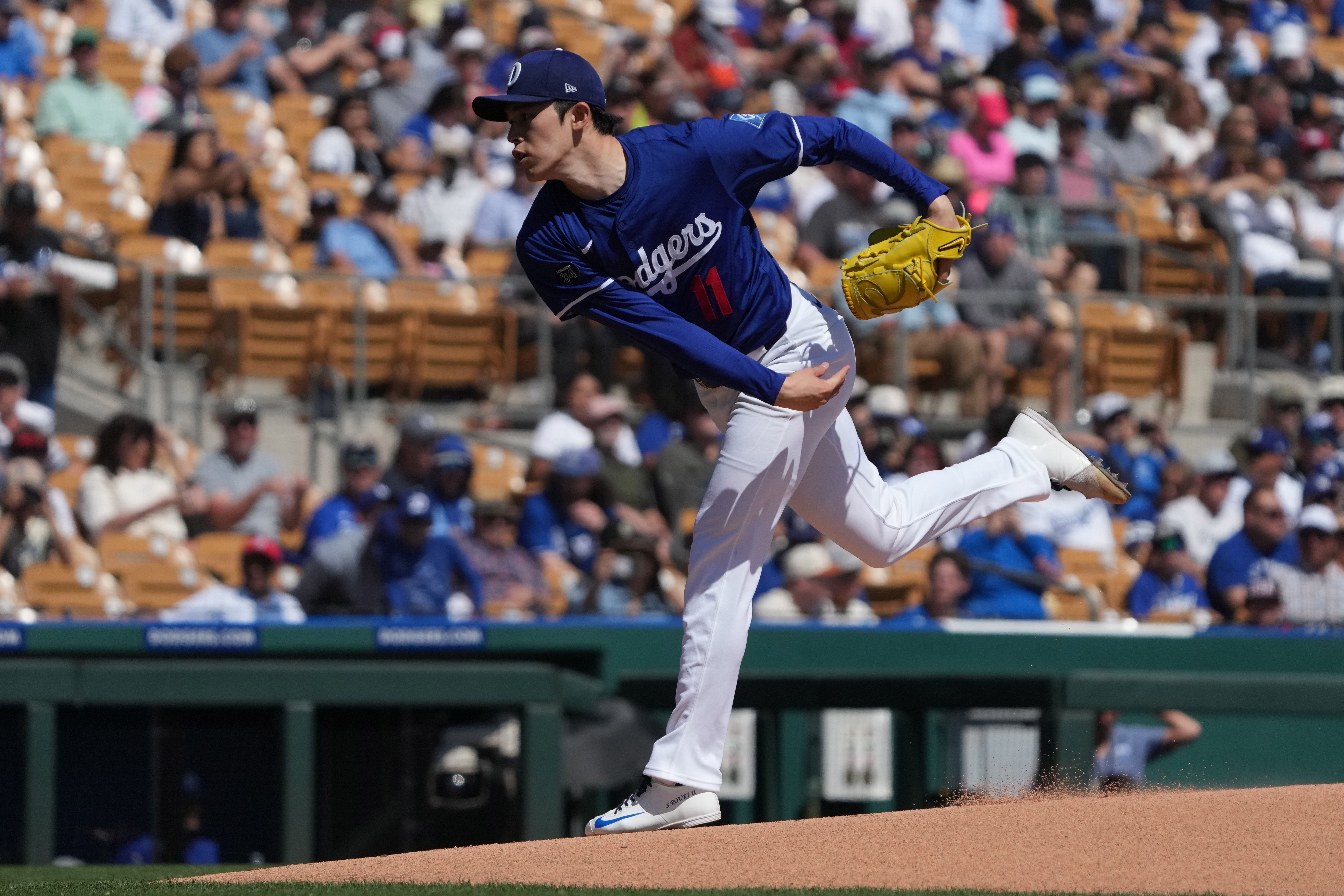 Los Angeles Dodgers - Roki Sasaki (Photo via IMAGN)