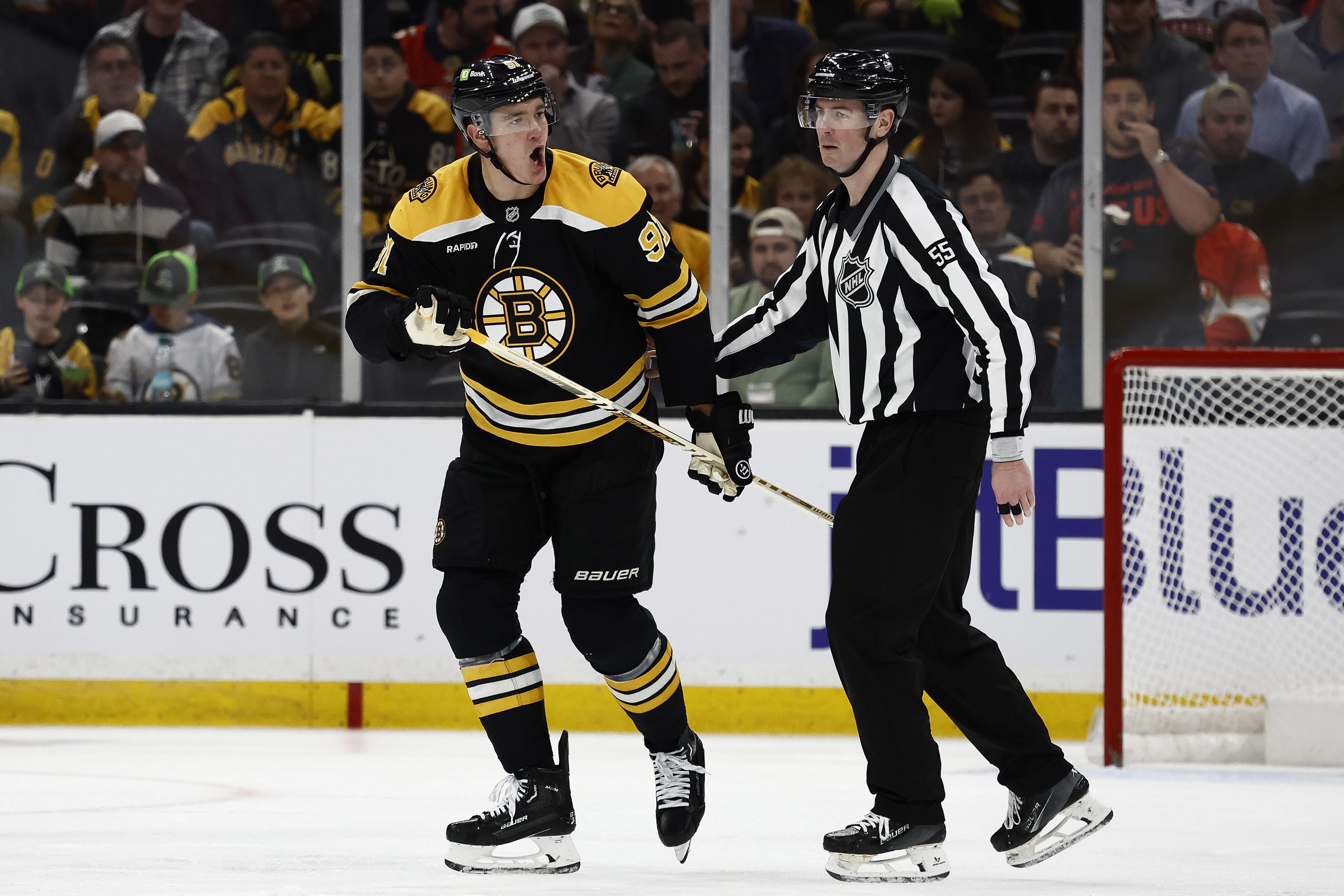 The Boston Bruins are just outside the playoffs right now (Imagn)