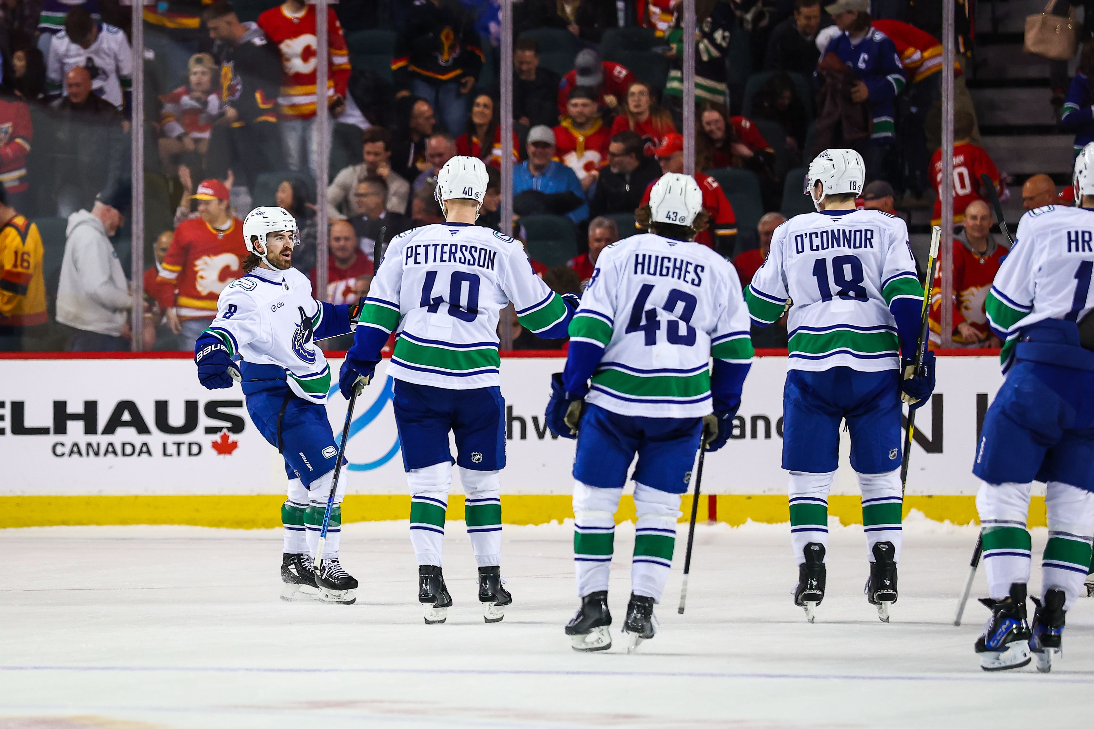 NHL: Vancouver Canucks at Calgary Flames - Source: Imagn