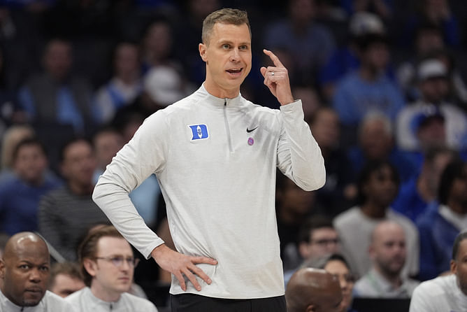 Recapping everything Jon Scheyer said after Duke prevailed in North Carolina rivalry game without Cooper Flagg