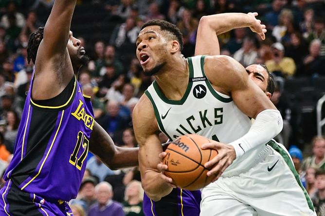 Is Giannis Antetokounmpo playing tonight against the LA Lakers? Latest on Bucks superstar's status (Mar. 20)