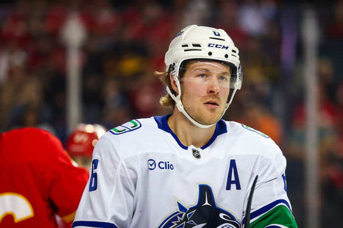 NHL insider claims Brock Boeser may consider leaving Vancouver if Canucks don't consider his "incredible loyalty"