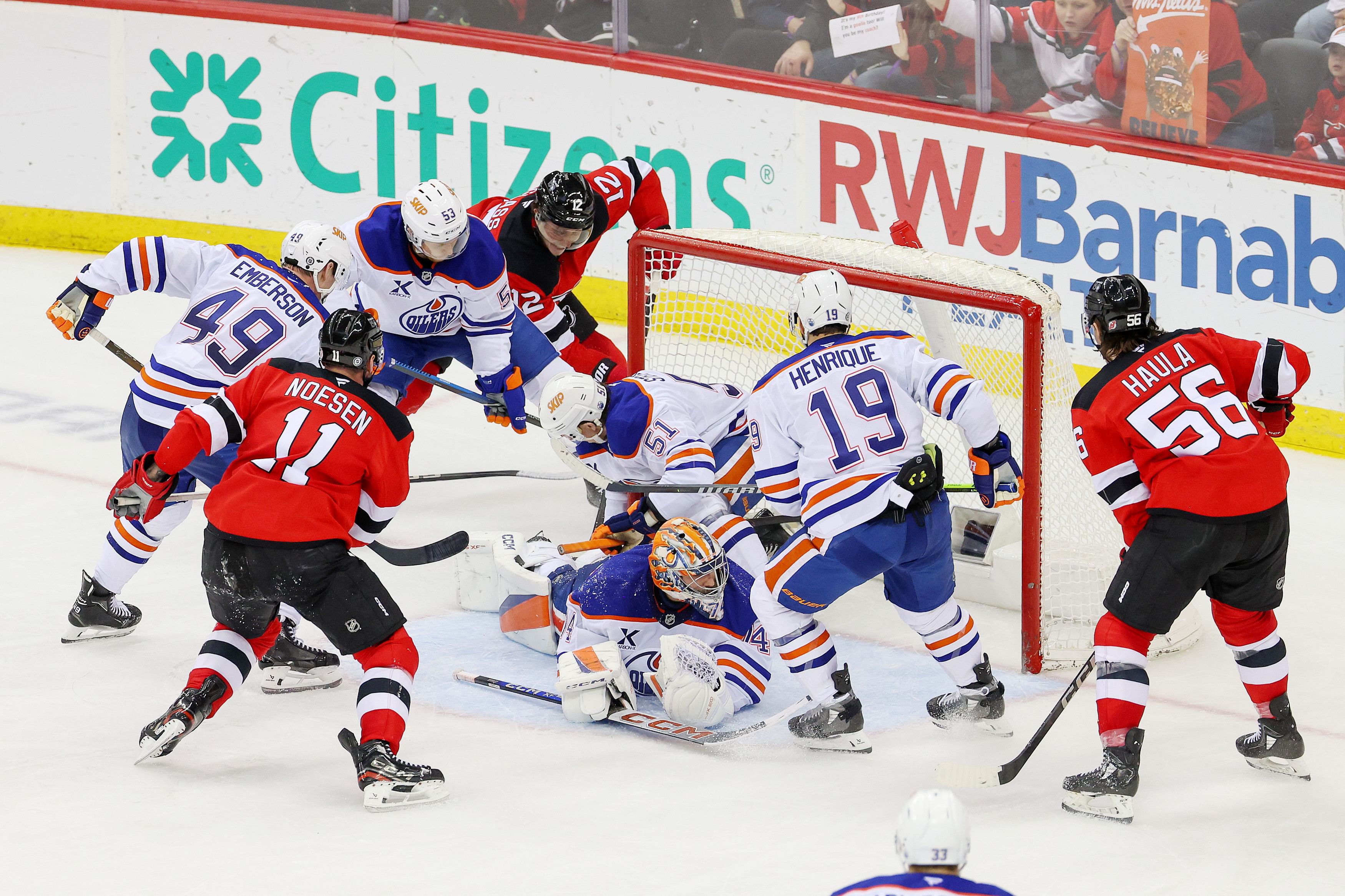 NHL: Edmonton Oilers at New Jersey Devils - Source: Imagn