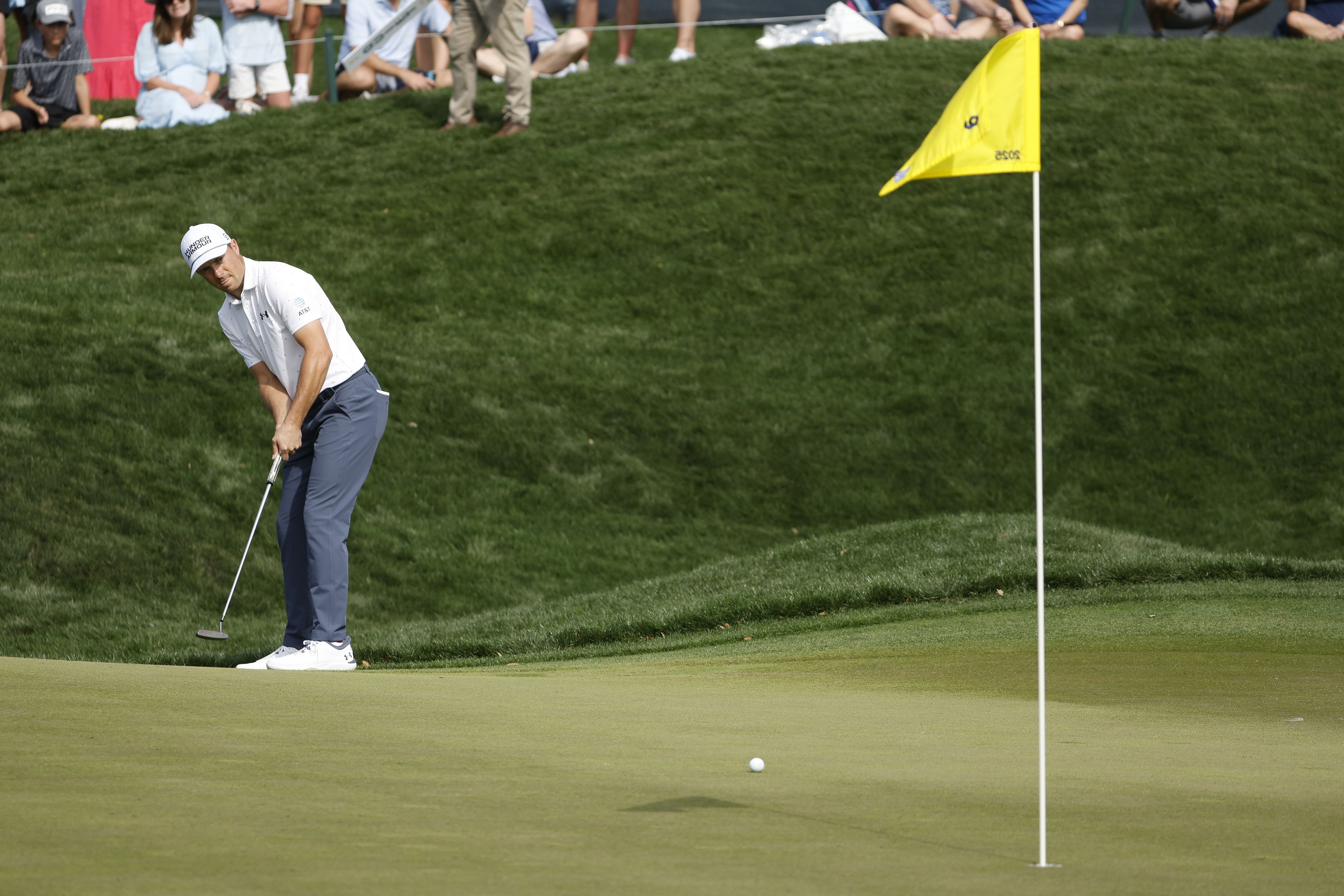 Jordan Spieth at THE PLAYERS Championship (Source: Imagn)