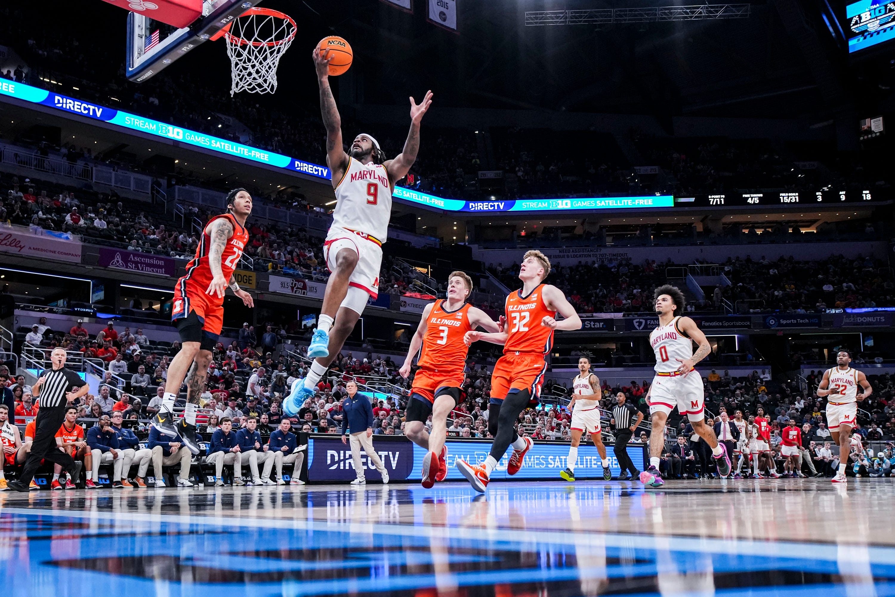 Men&rsquo;s Basketball Tournament between the Maryland Terrapins and the Illinois Fighting Illini - Source: Imagn